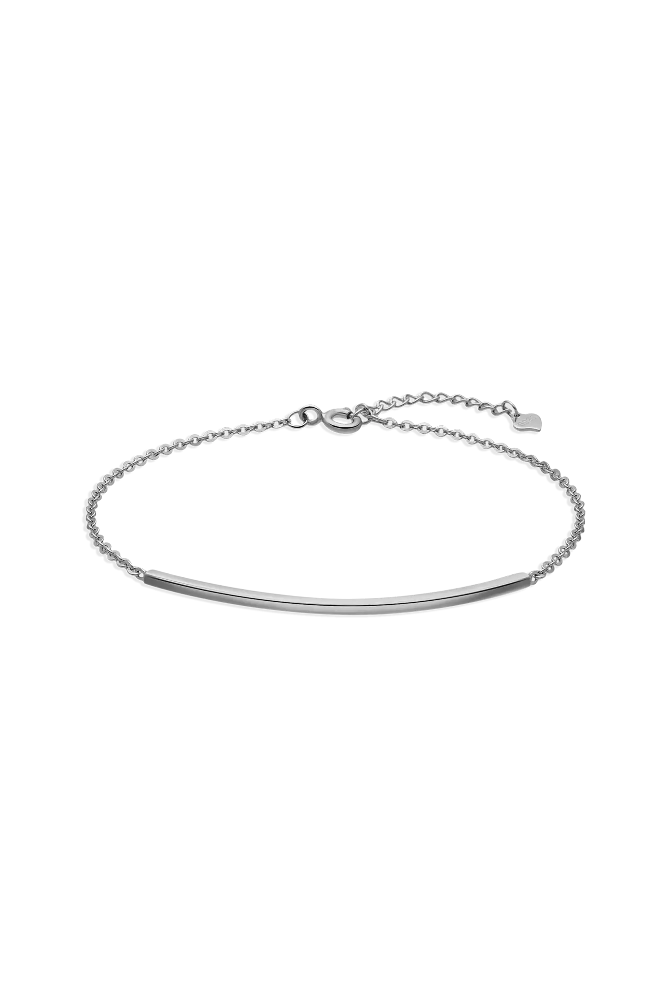 Baguette Silver Bracelet