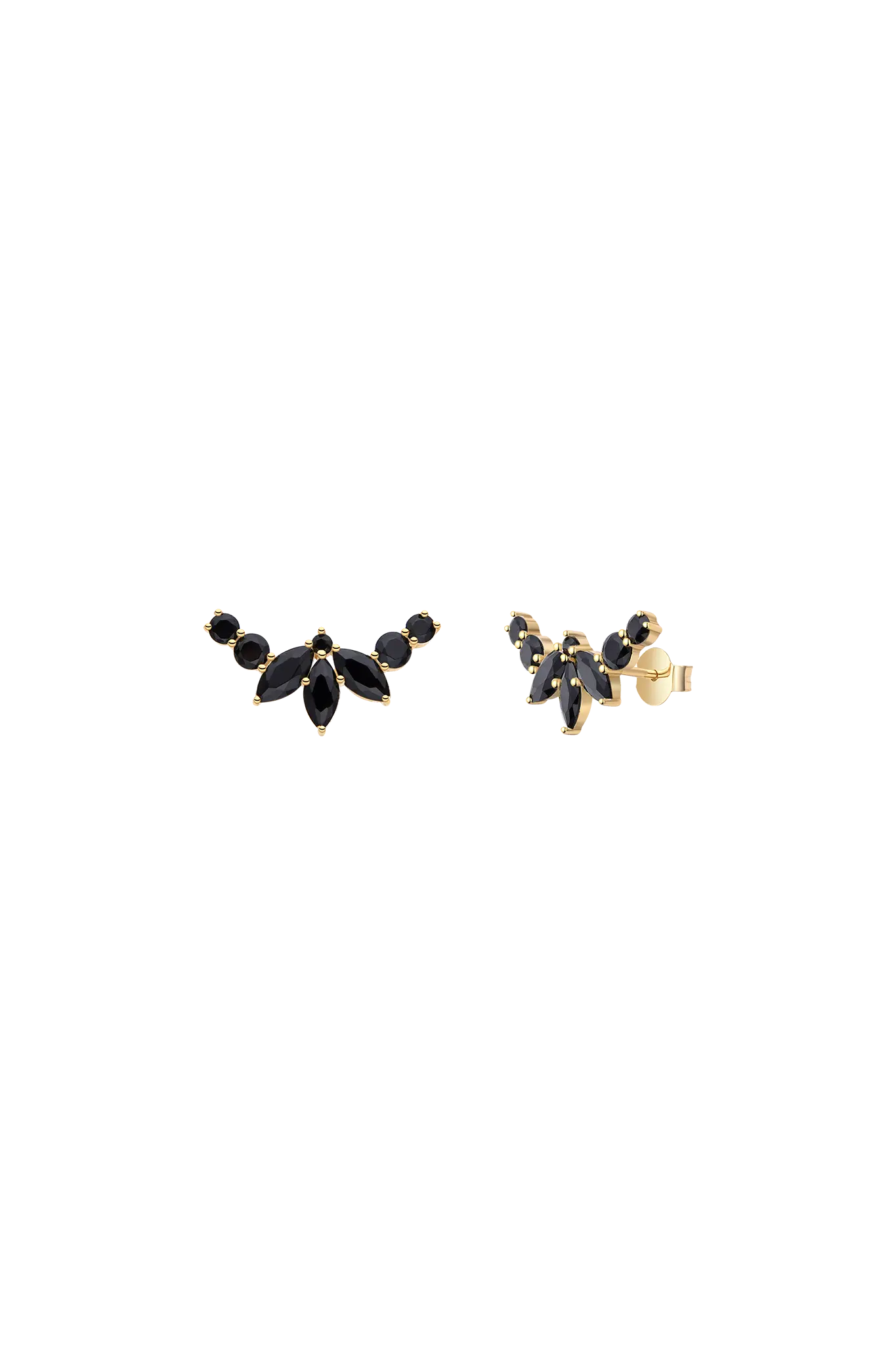Cercei Argint Lis Crown LisaConcept