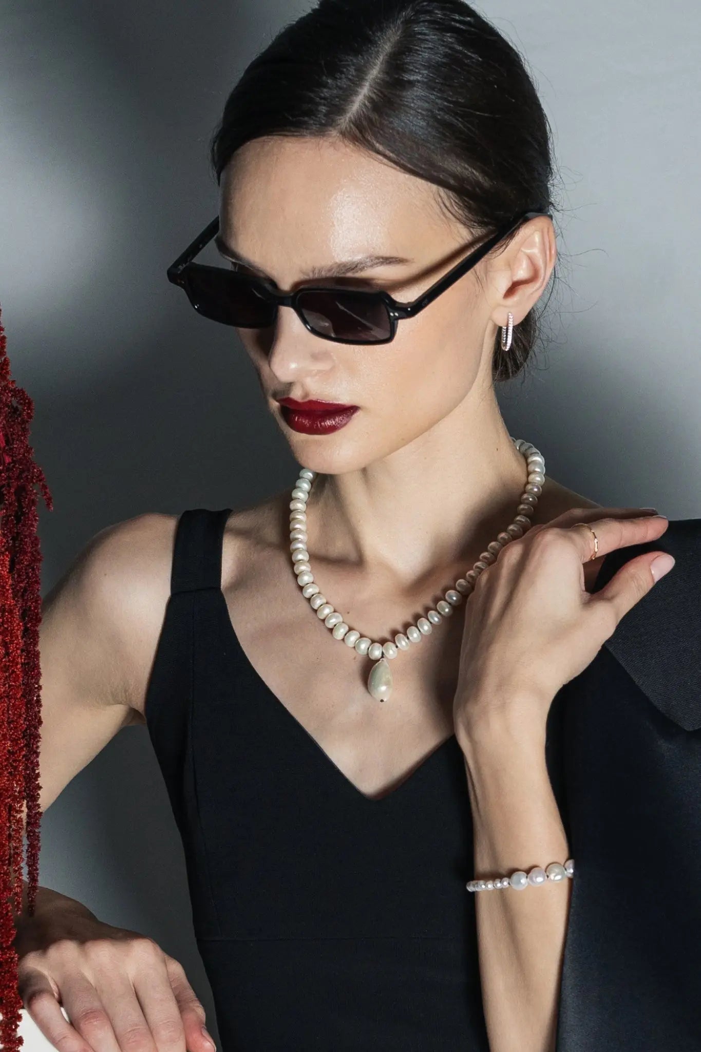 Brățară Argint Gradient String&Pearls LisaConcept