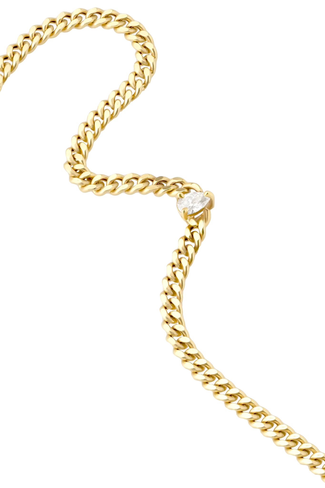 Brățară Aur Teardrop Diamond Lisa&Co.