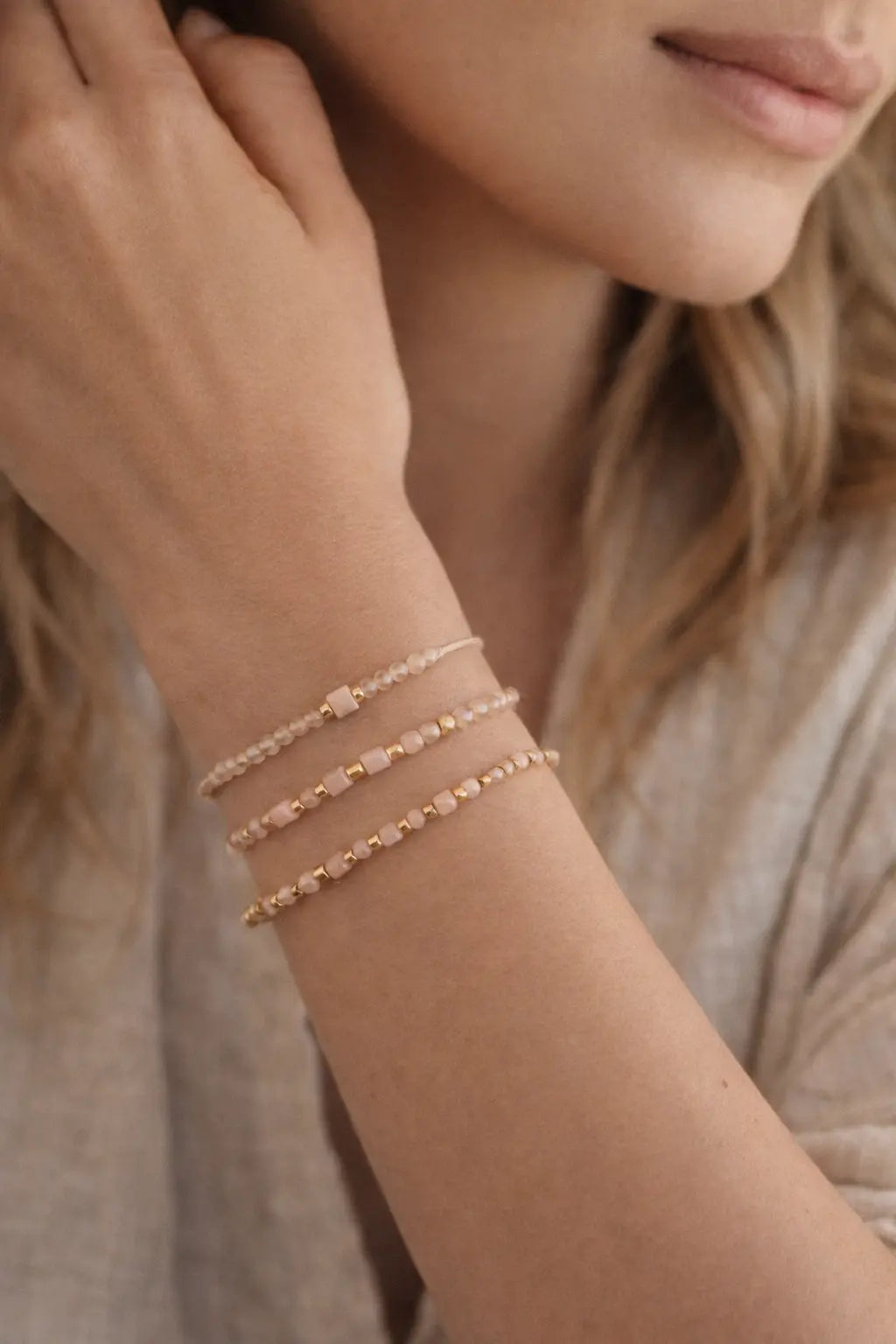 Brățară pe șnur Cuarț II Lisa&Co.