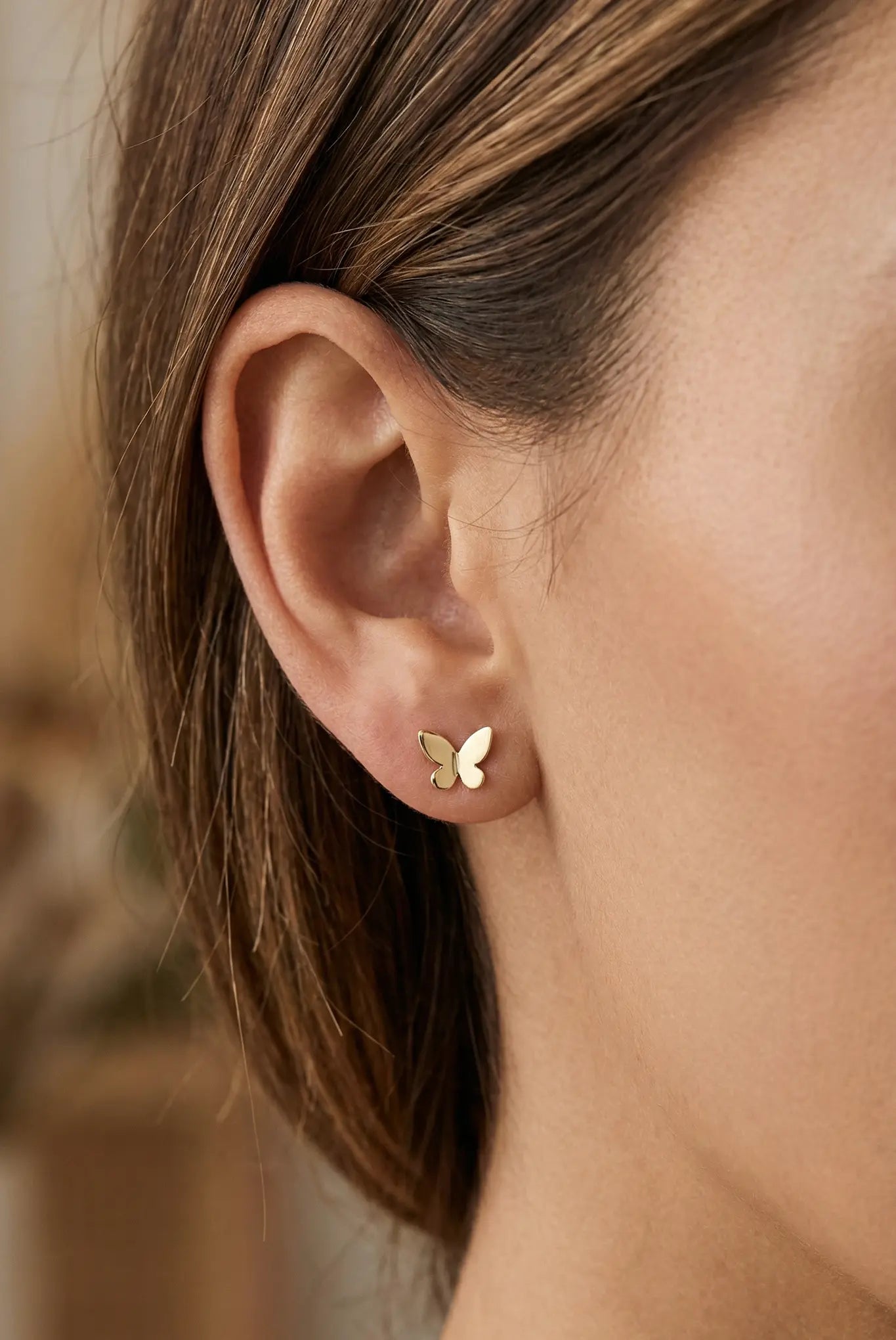 Cercei Argint Butterfly LisaConcept