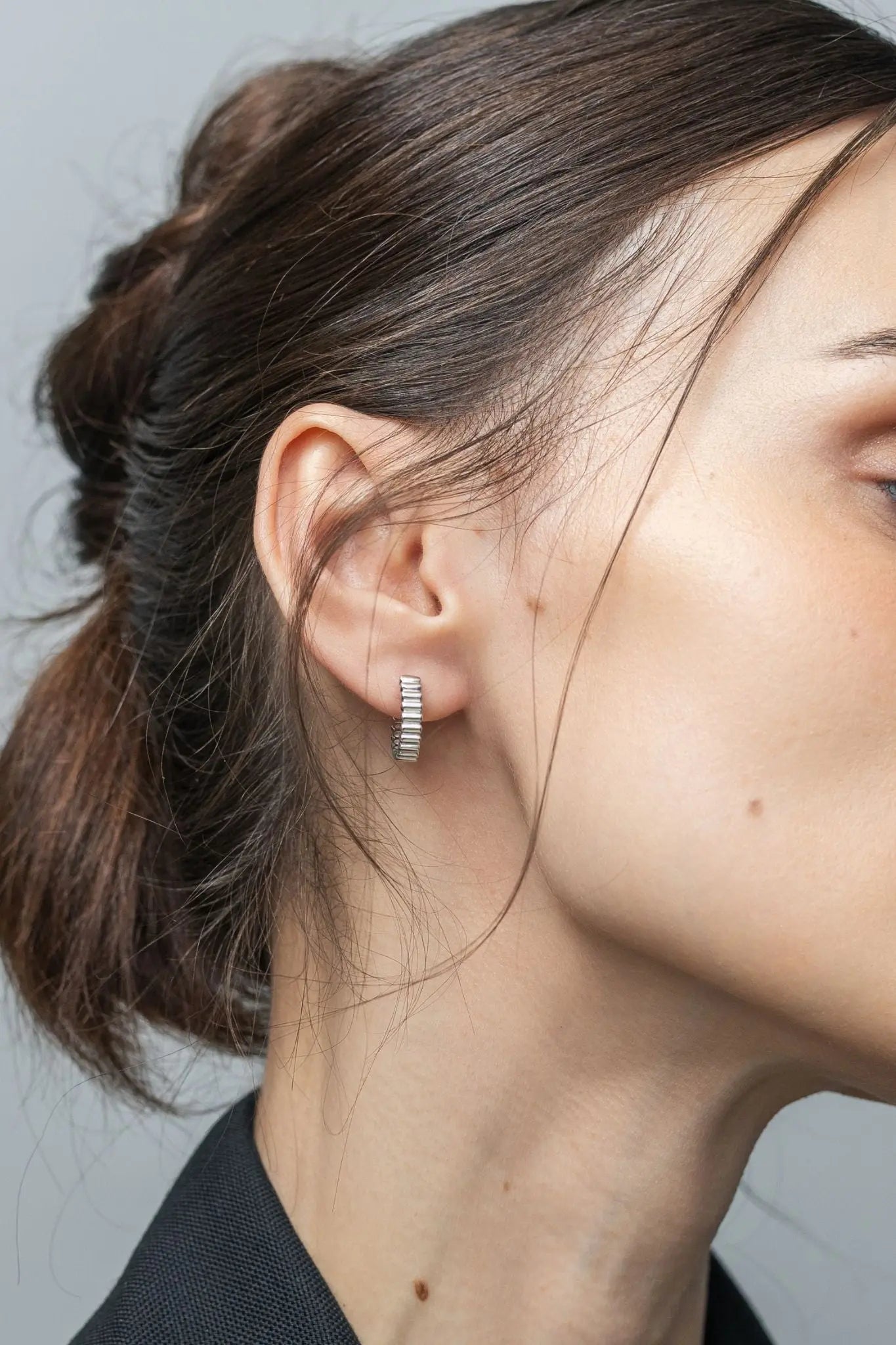 Cercei Argint Columna L Lisa&Co.