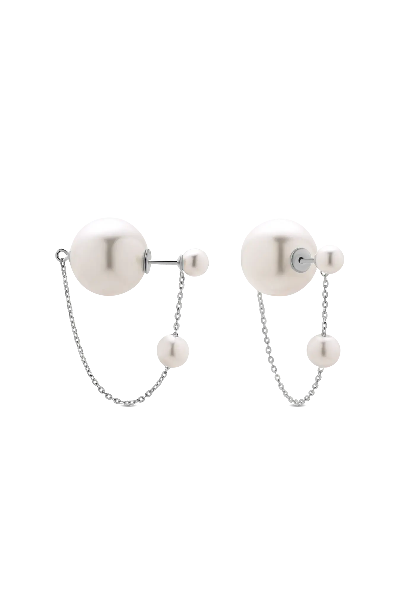 Cercei Double Pearl Swing Lisa&Co.