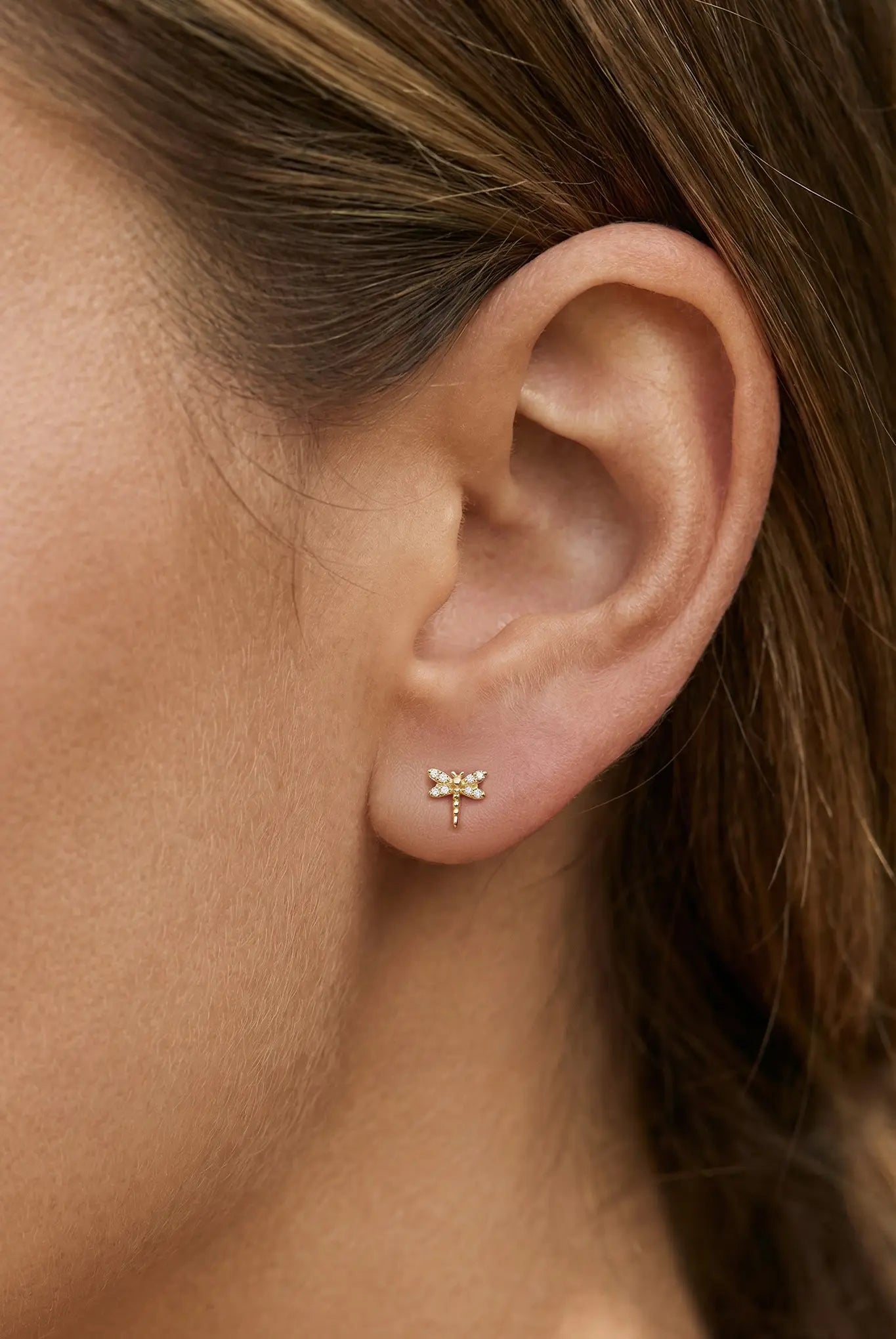 Cercei Argint Libellula Lisa&Co.