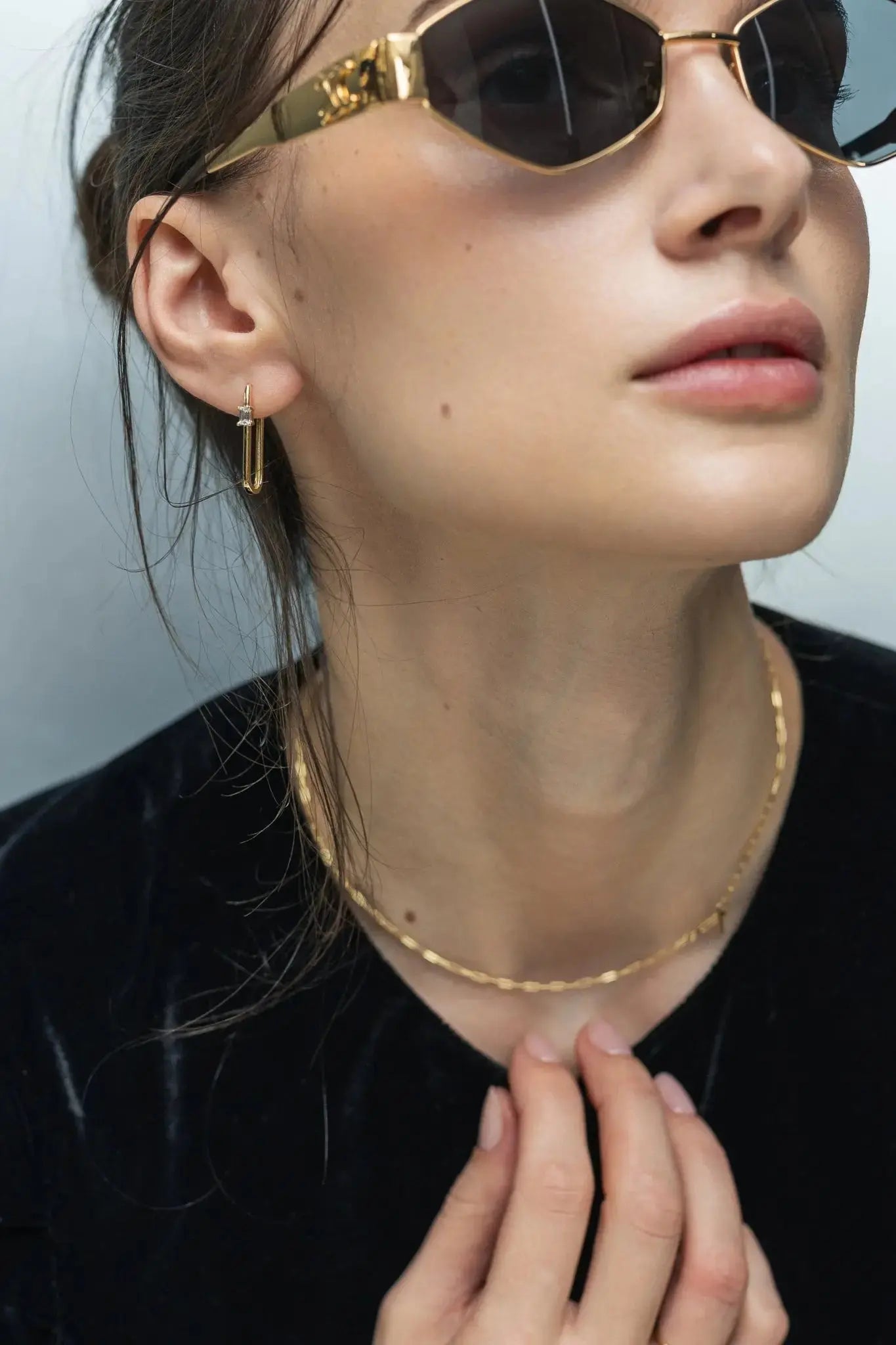 Cercei Argint Locked Fragment LisaConcept