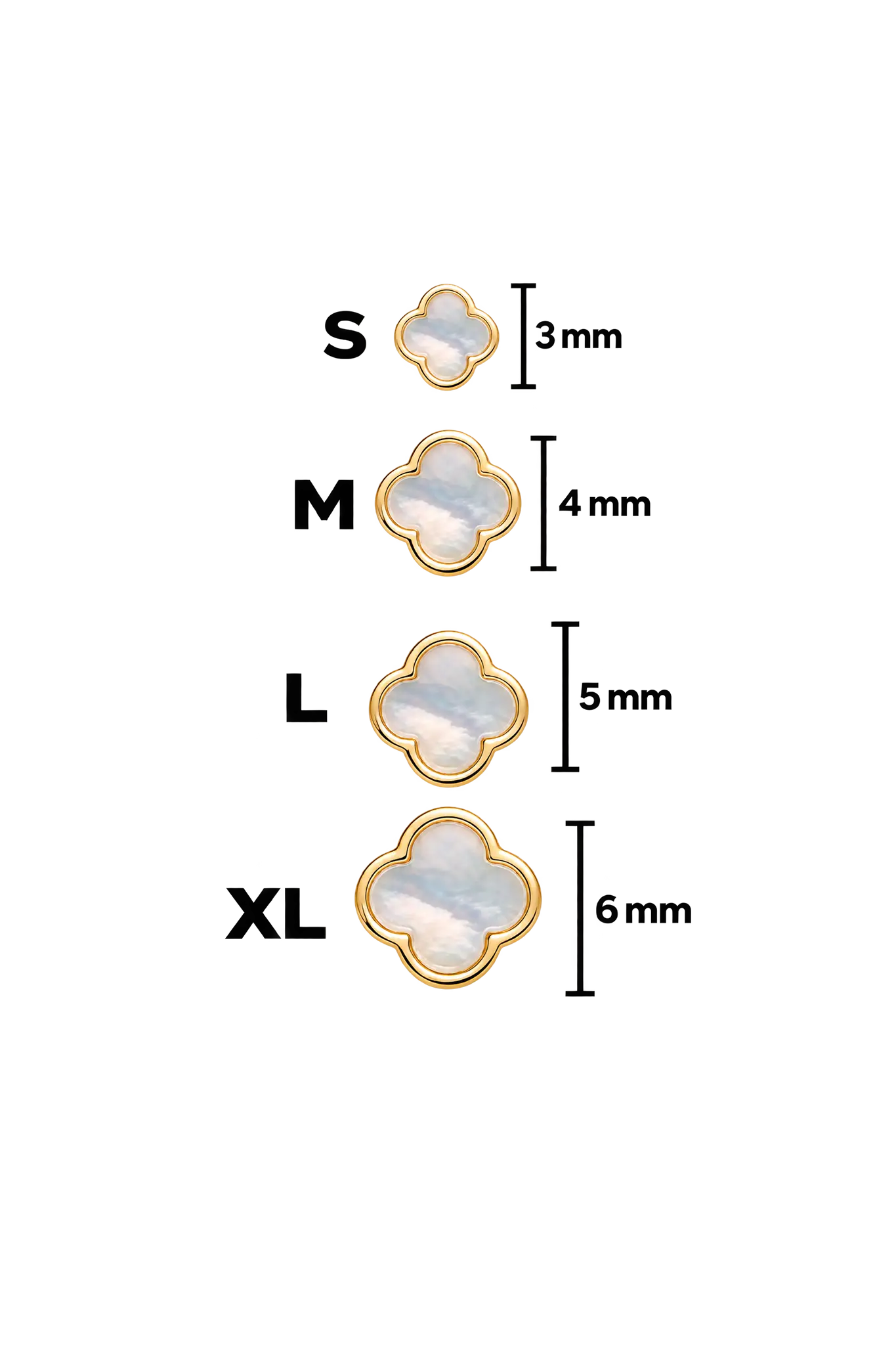 Cercei Argint Mother of Pearl Joy Lisa&Co.