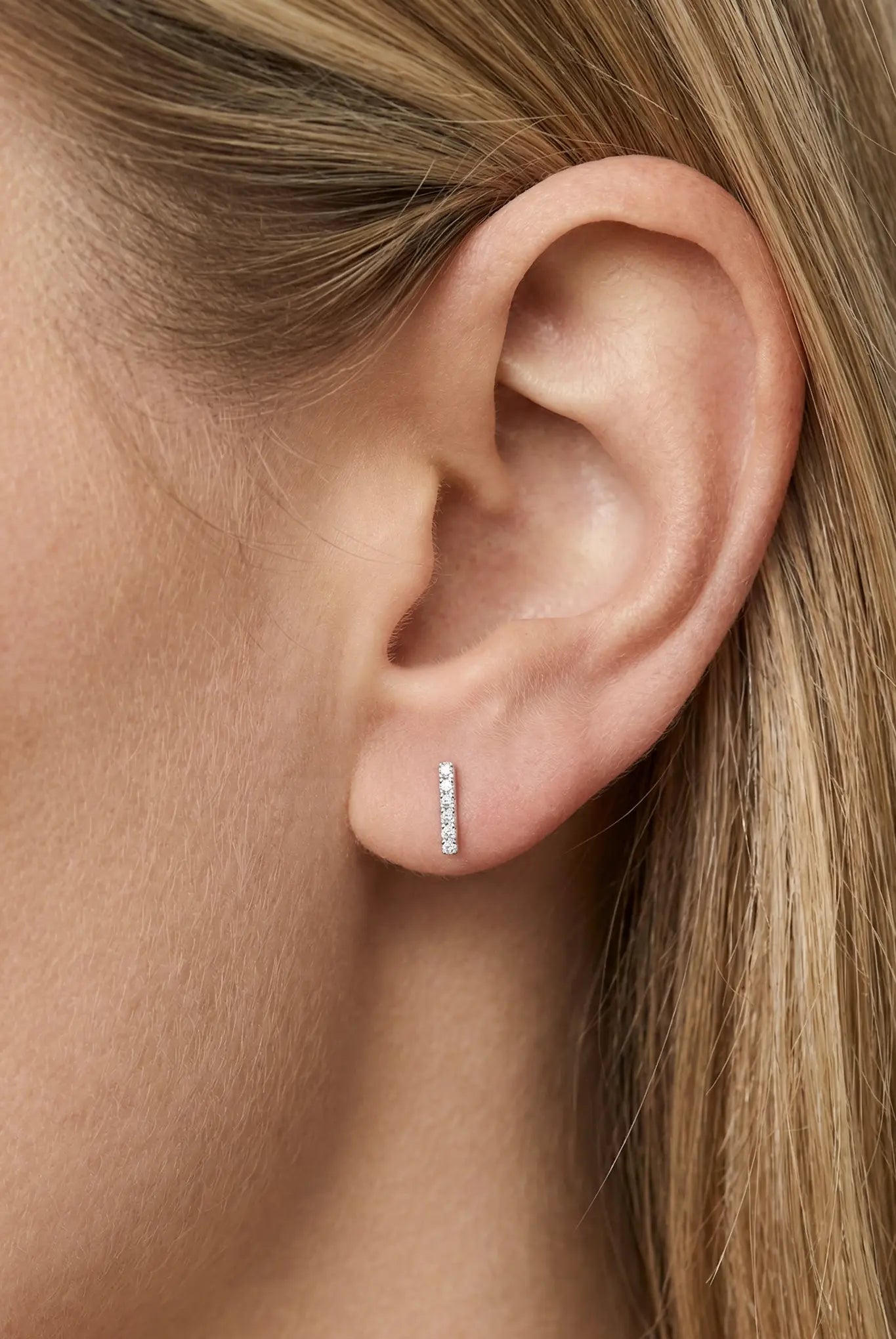 Cercei Argint Paved Lignet Lisa&Co.