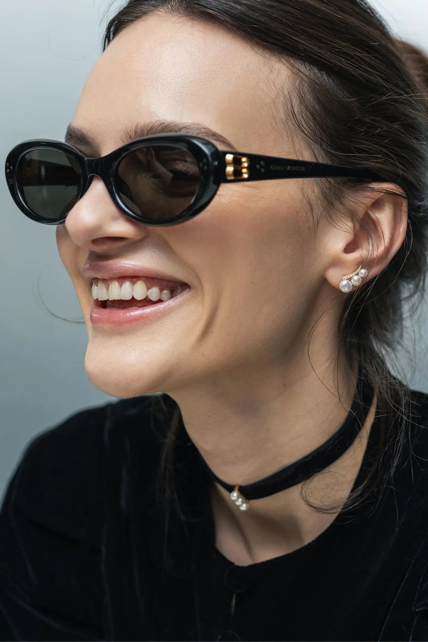 Cercei Argint Pearl Grace LisaConcept