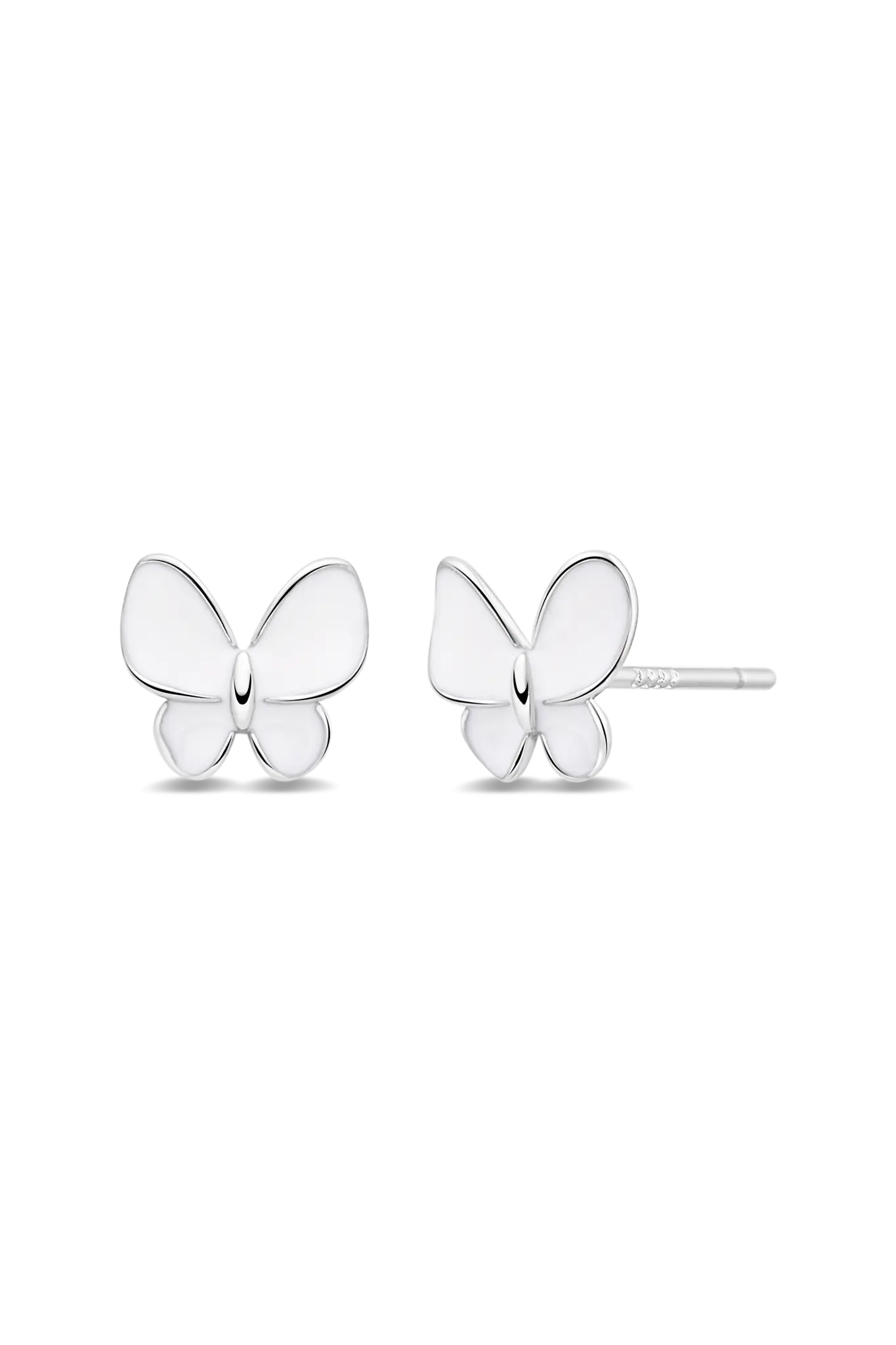 Cercei Argint Plump Butterfly LisaConcept