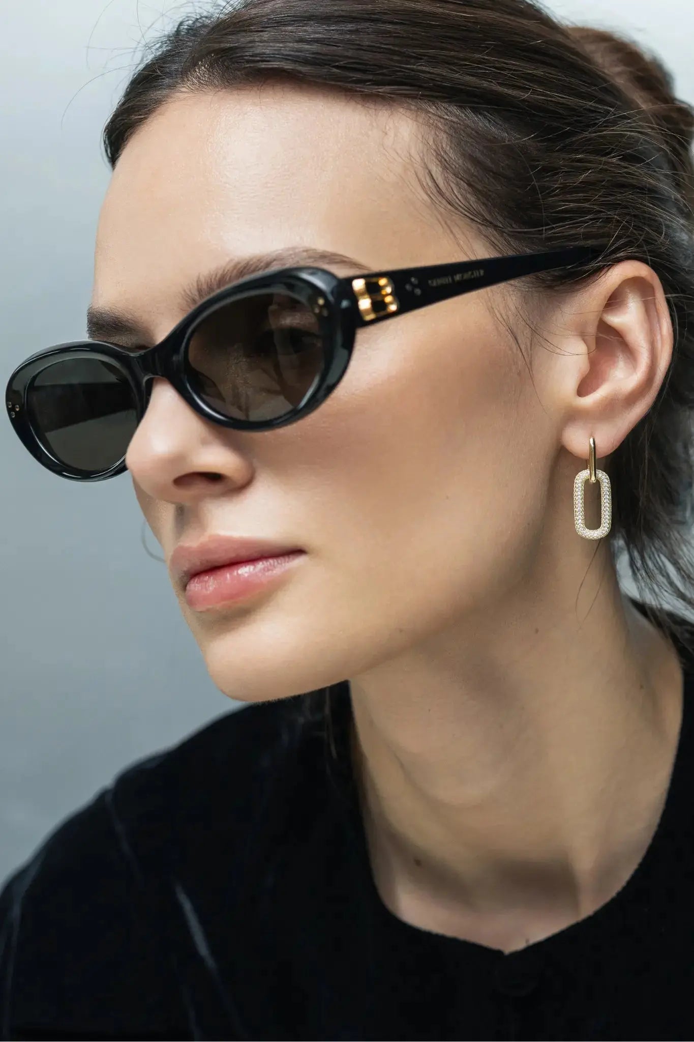 Cercei Argint Shiny Links LisaConcept