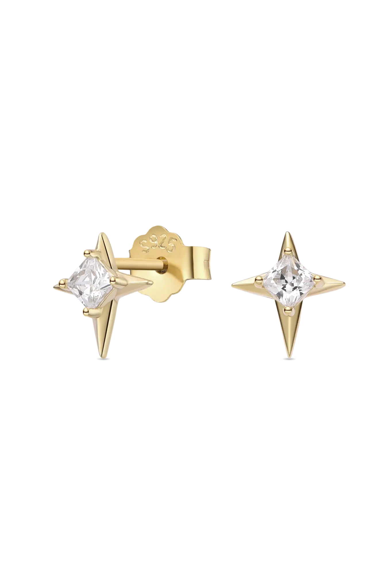 Cercei Argint Starlight Spark Lisa&Co.