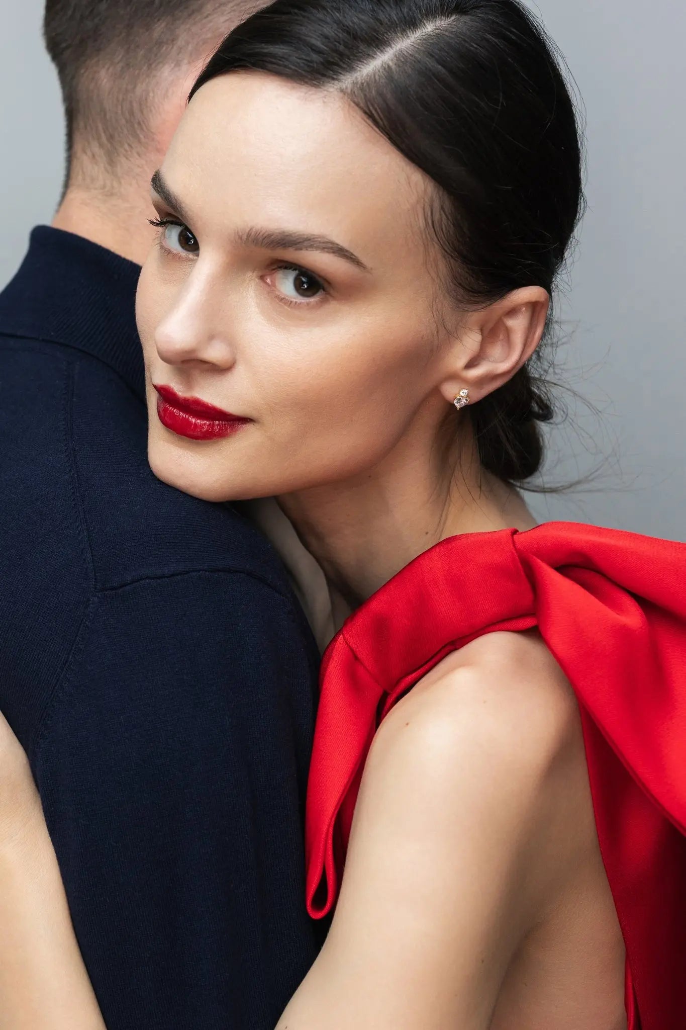 Cercei Argint Teardrop Heart LisaConcept - preorder