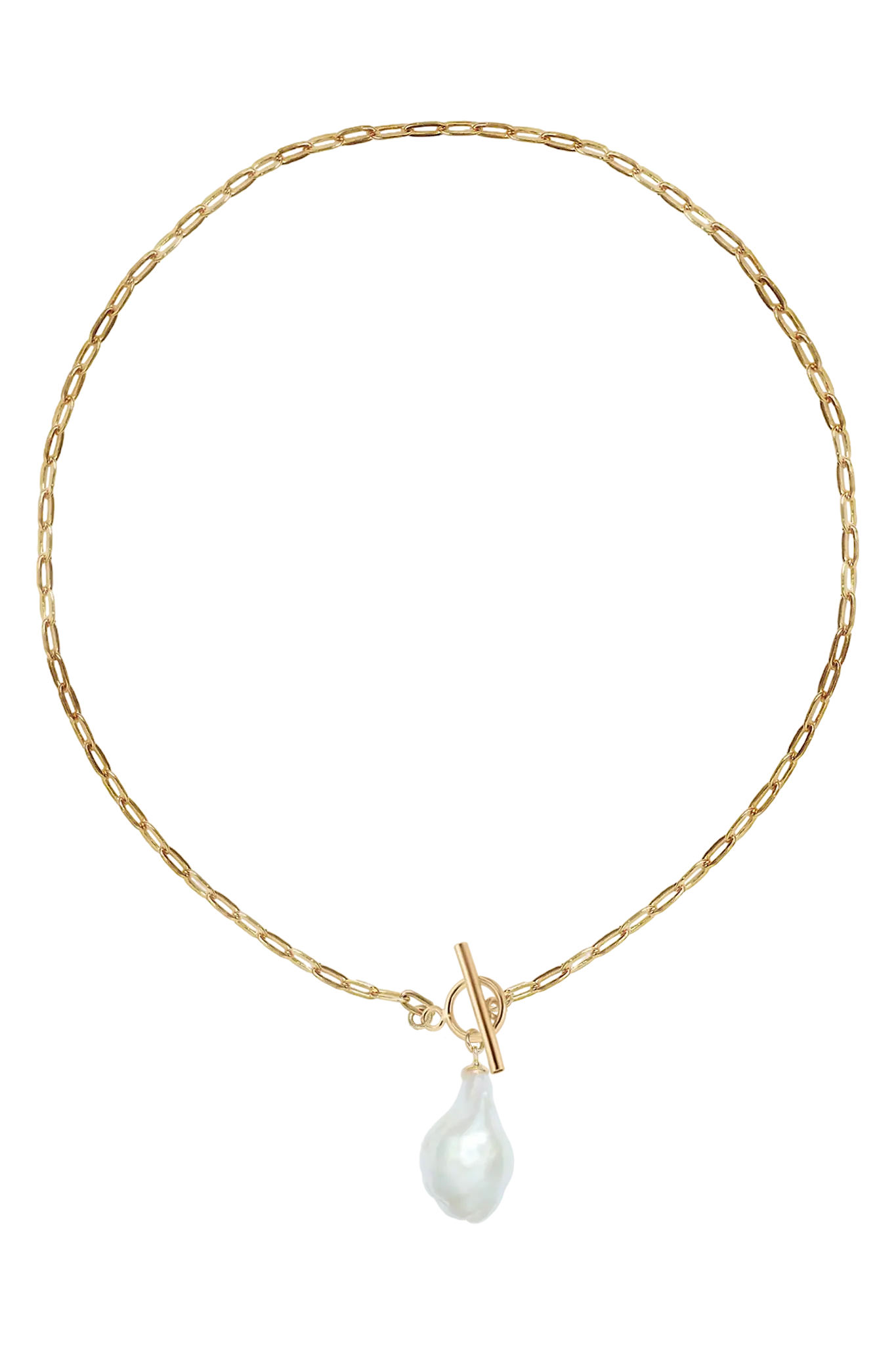 Colier Argint Baroque Pearl LisaConcept