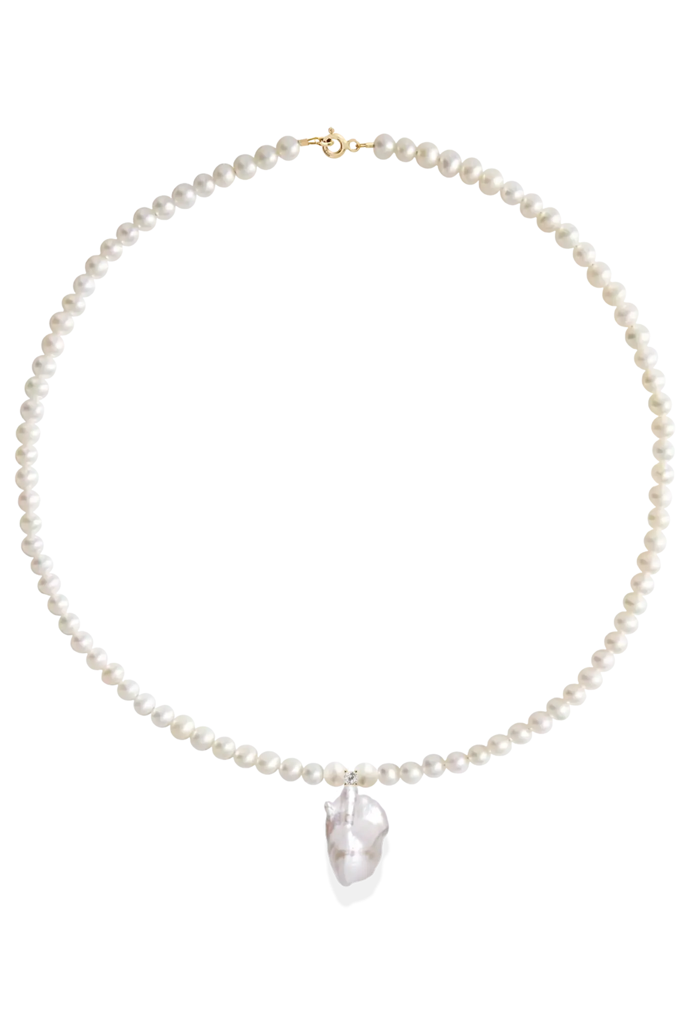 Colier Argint Baroque&Crystal Lisa&Co.