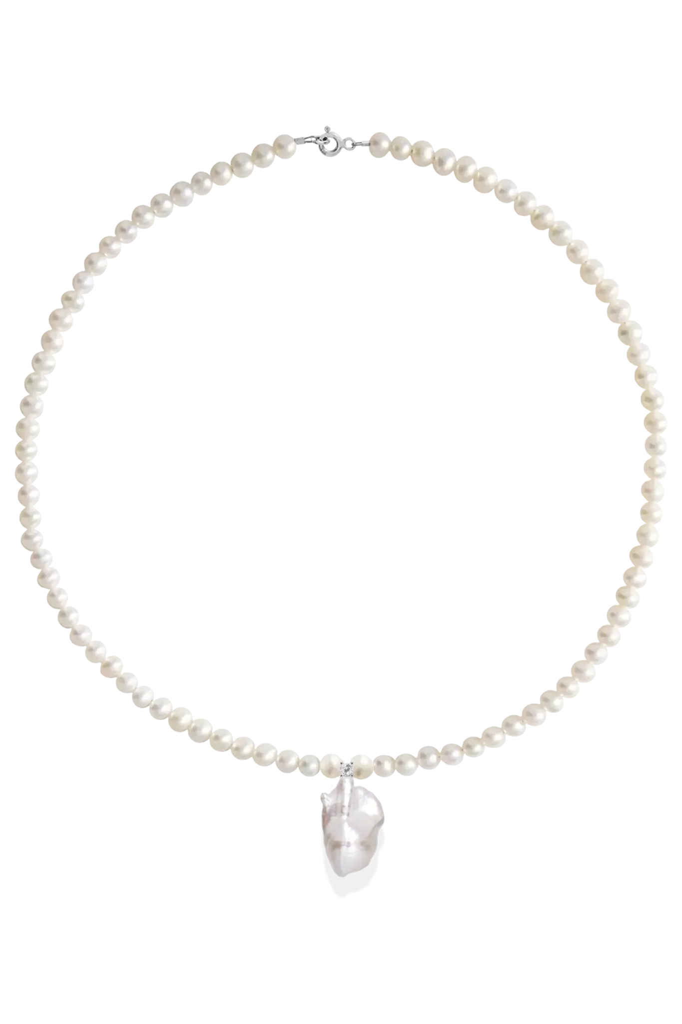 Colier Argint Baroque&Crystal Lisa&Co.