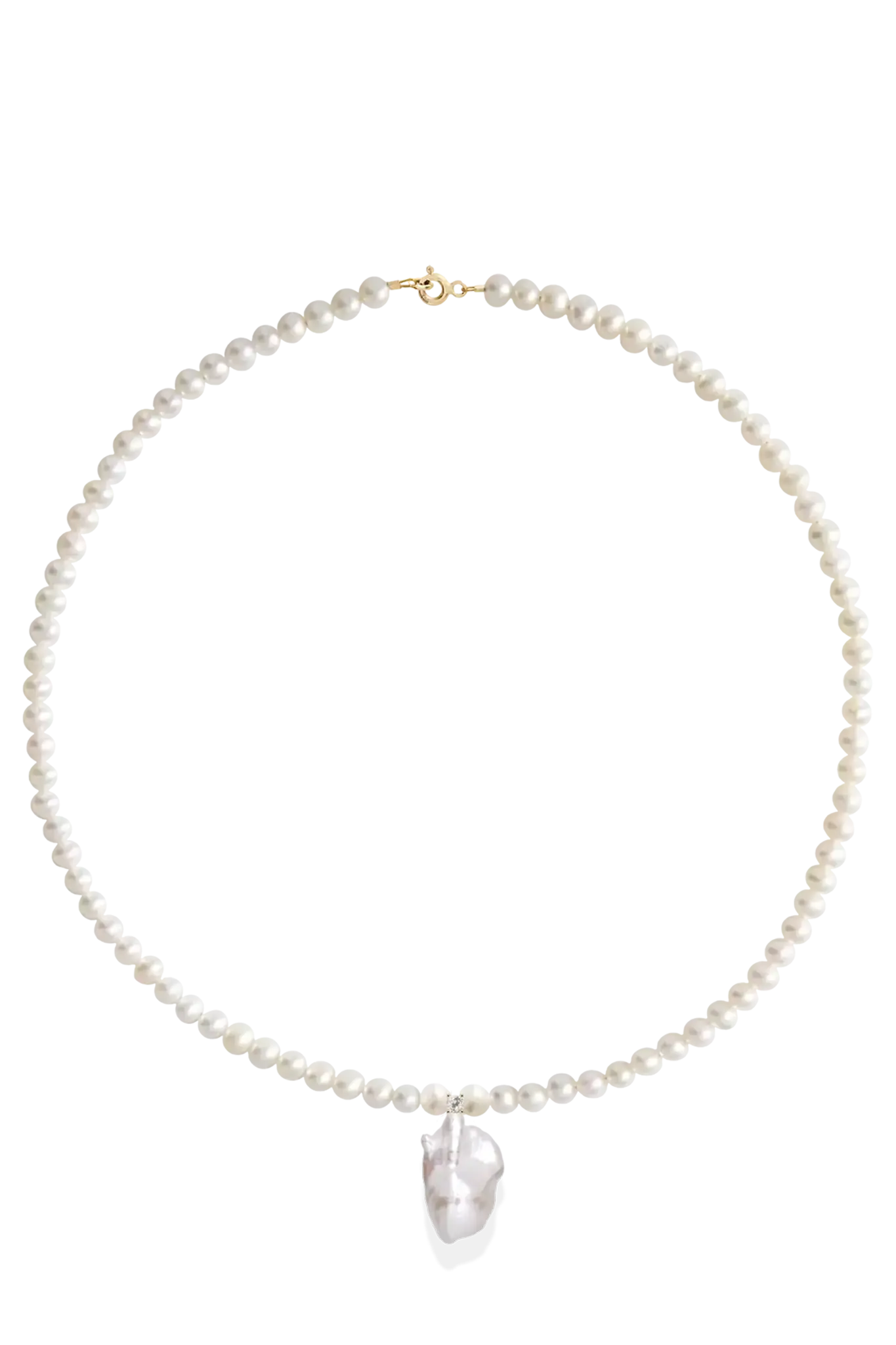 Colier Argint Baroque&Crystal Lisa&Co.