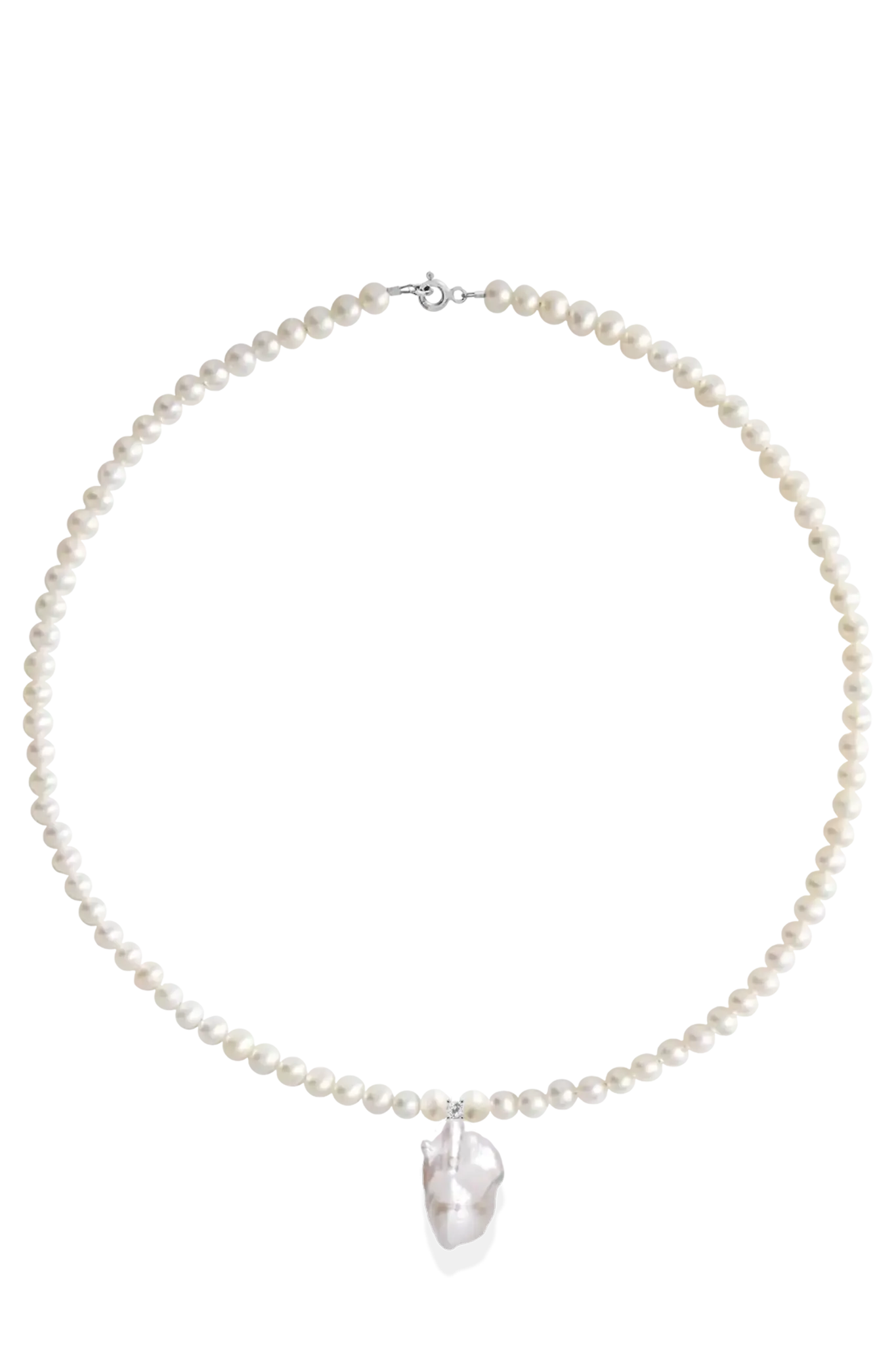 Colier Argint Baroque&Crystal Lisa&Co.