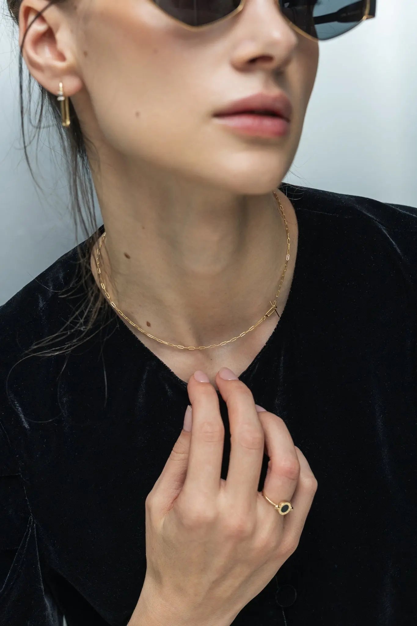 Colier Argint Chain Lisa&Co.