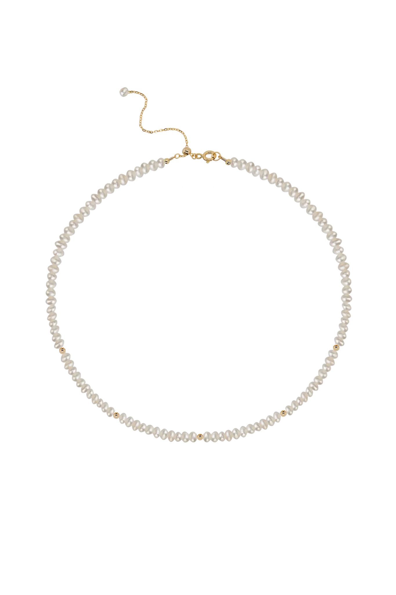 Colier Argint Dana - Organic Pearl Lisa&Co.