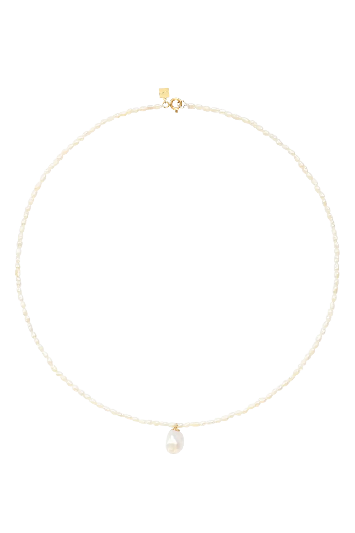 Colier Argint Delicate Pearl Pendant LisaConcept