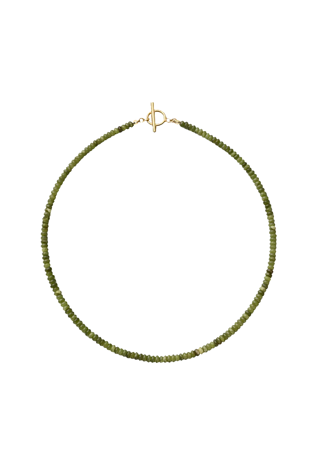 Colier Argint Emerald Crystals Lisa&Co.