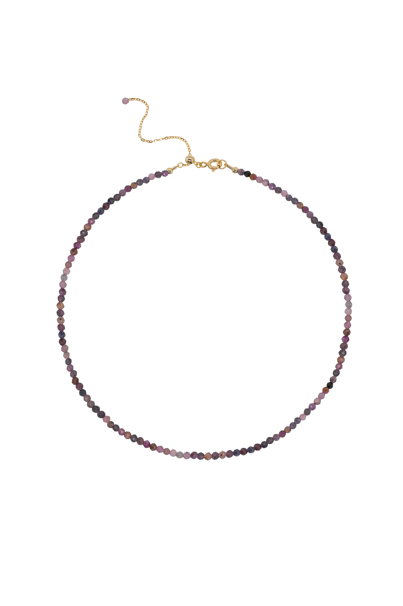 Colier Argint Granat Lisa&Co.