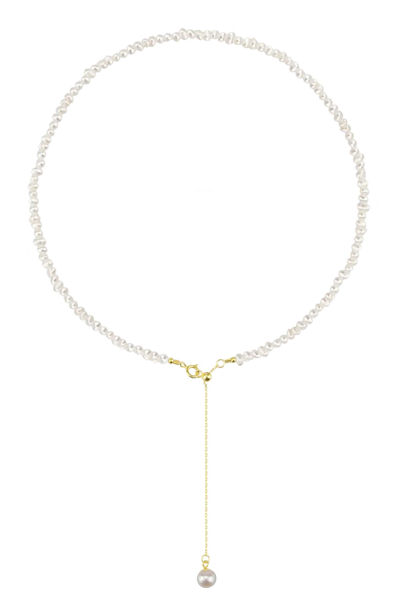 Colier Argint Organic Pearls S Lisa&Co.