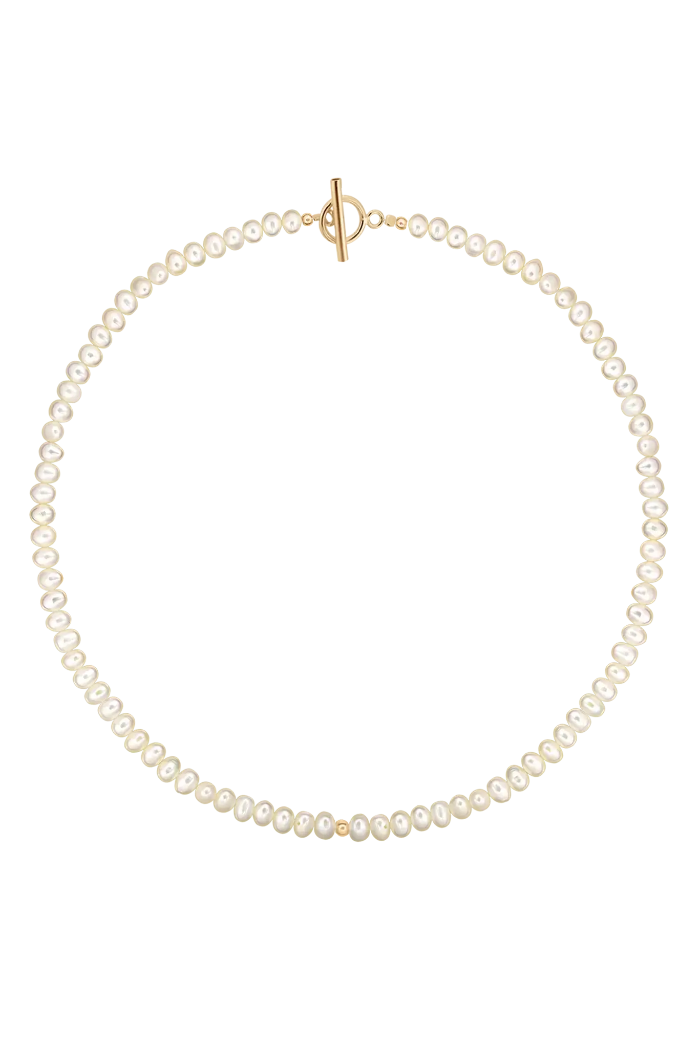 Colier Argint Pearl Bead LisaConcept