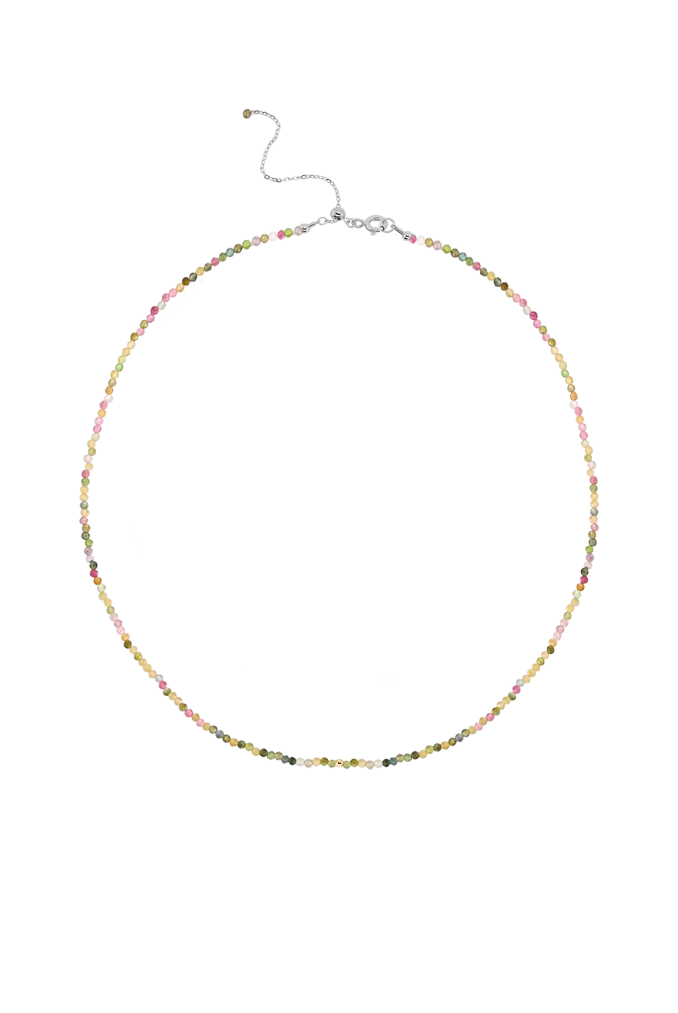 Colier Argint Pink Tourmaline LisaConcept