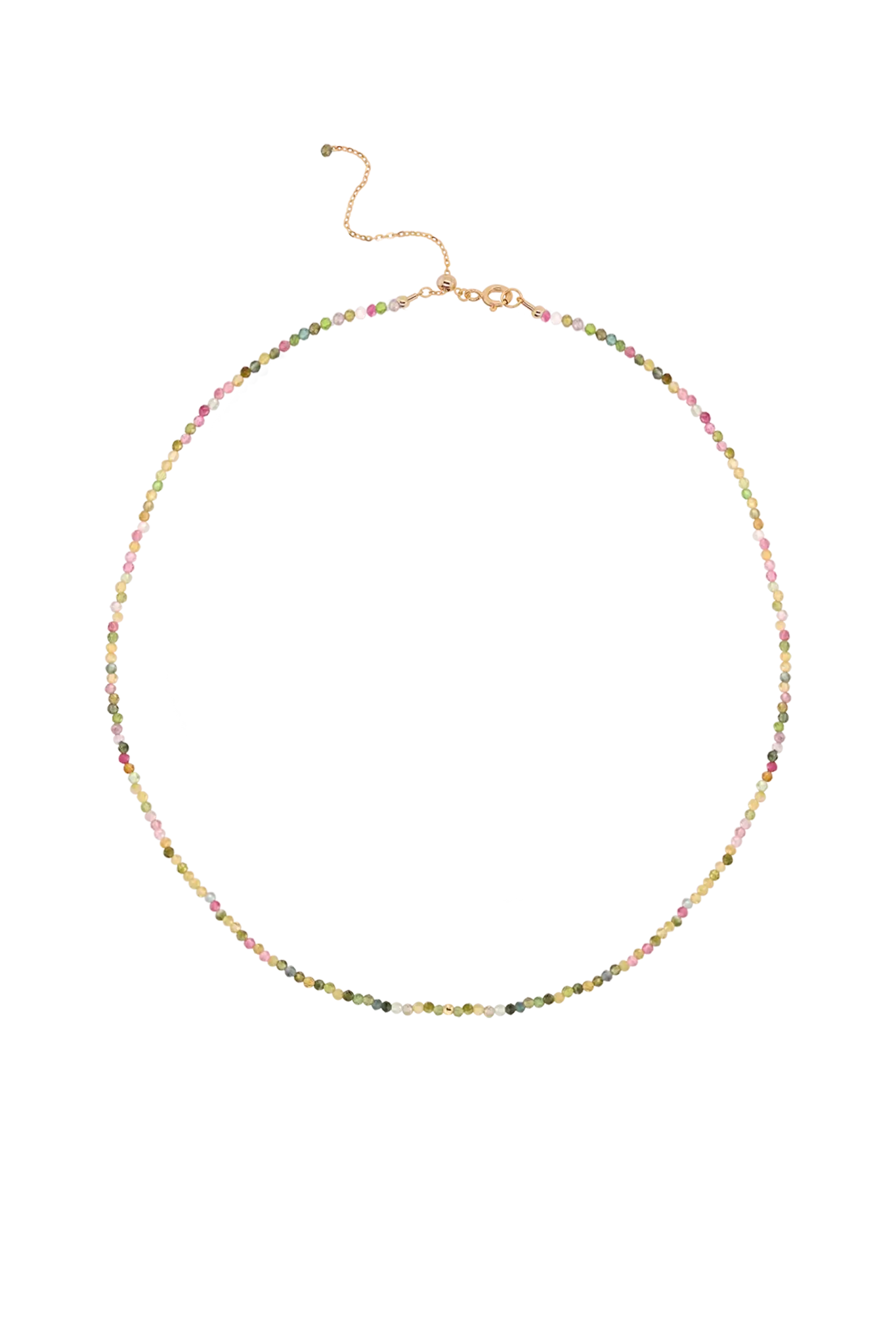 Colier Argint Pink Tourmaline LisaConcept