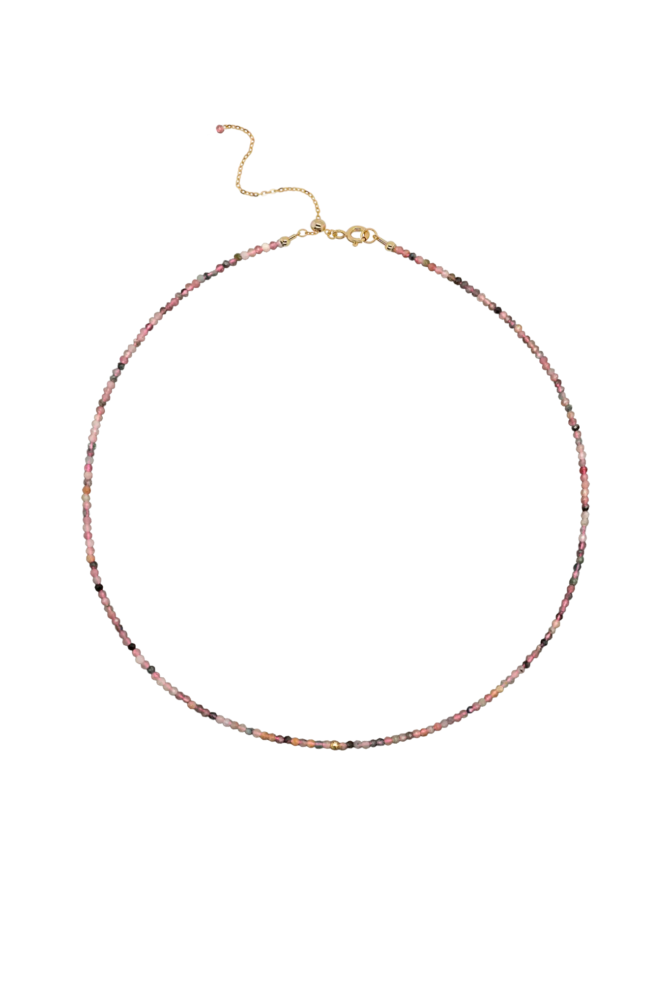 Colier Argint Pink Tourmaline LisaConcept