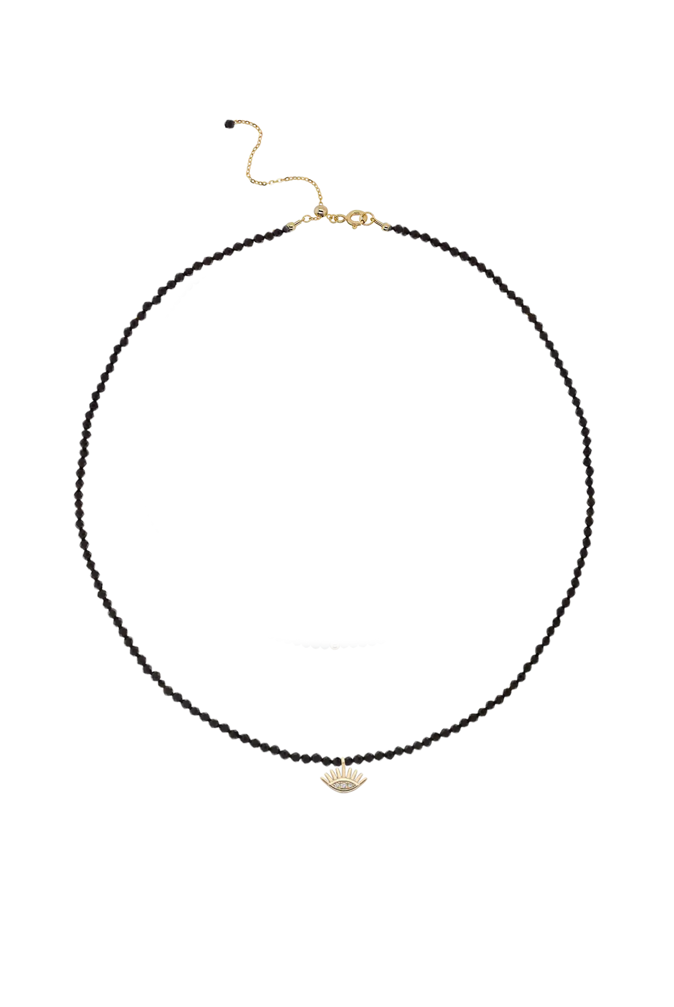 Colier Argint The Eye Spinel Lisa&Co.