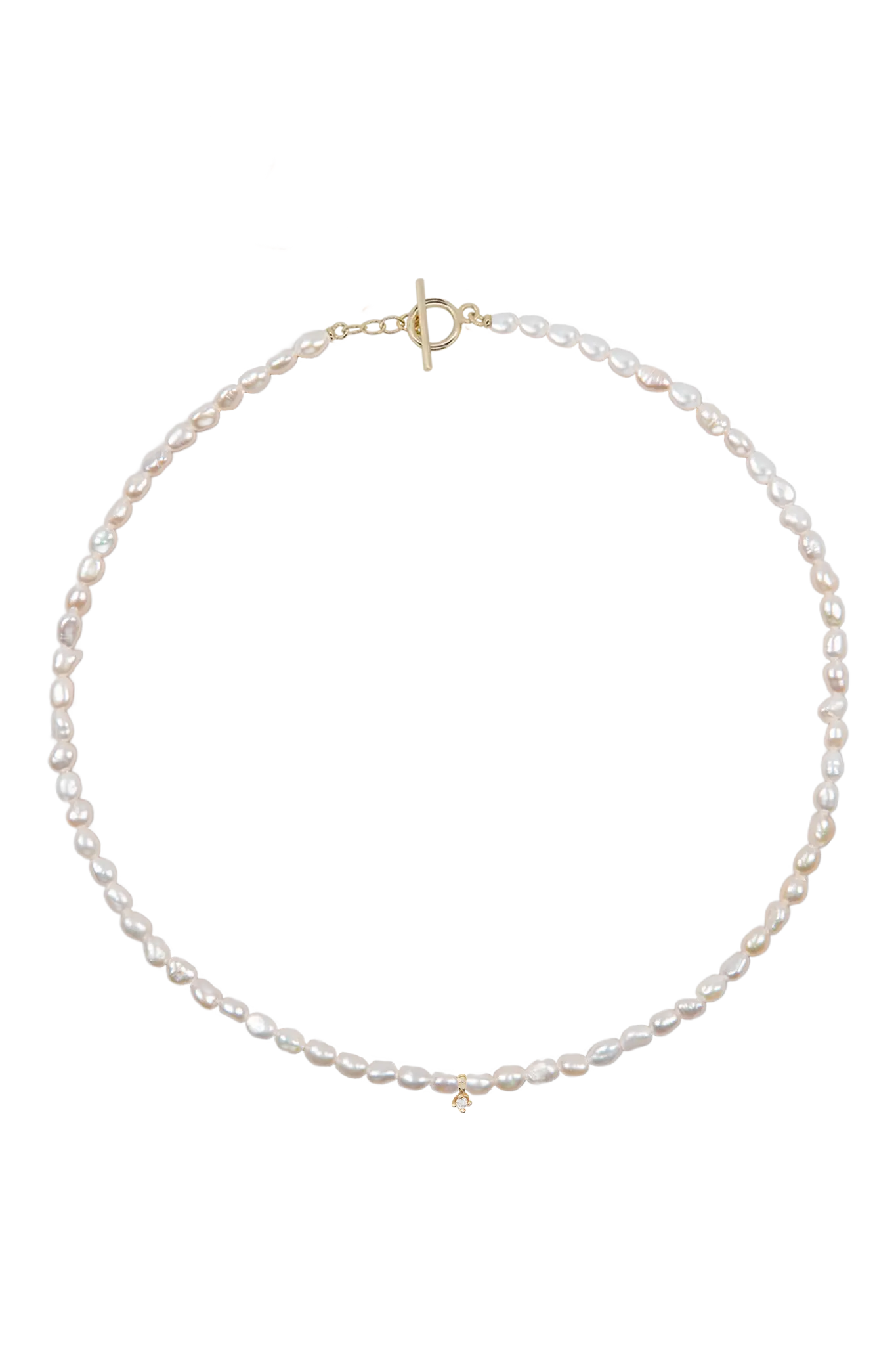 Colier Aur Odette Pearls&Diamond LisaConcept