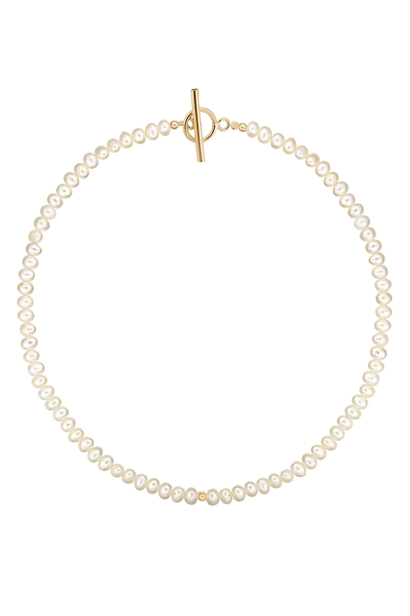Colier Aur Pearl Bead LisaConcept
