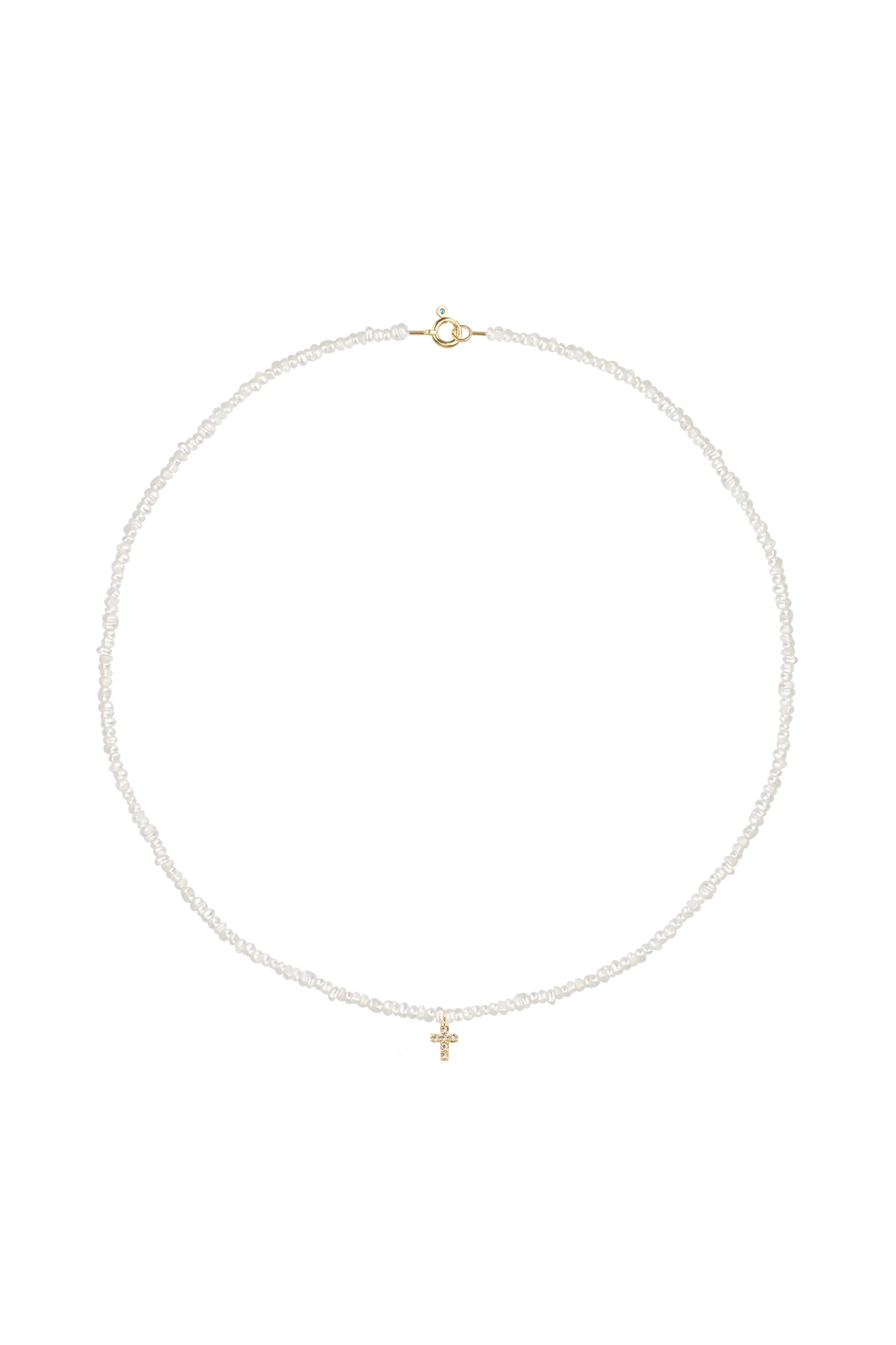 Colier Aur Pearls Like Another Prayer Lisa&Co.
