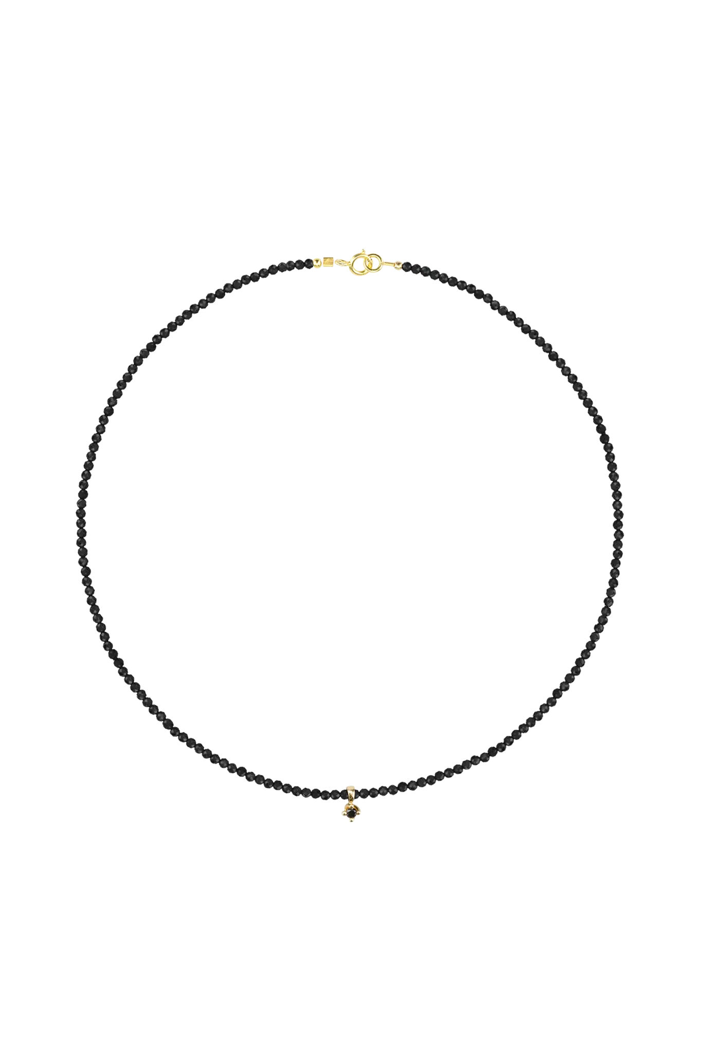 Colier Aur Spinel&Black Diamond Lisa&Co.