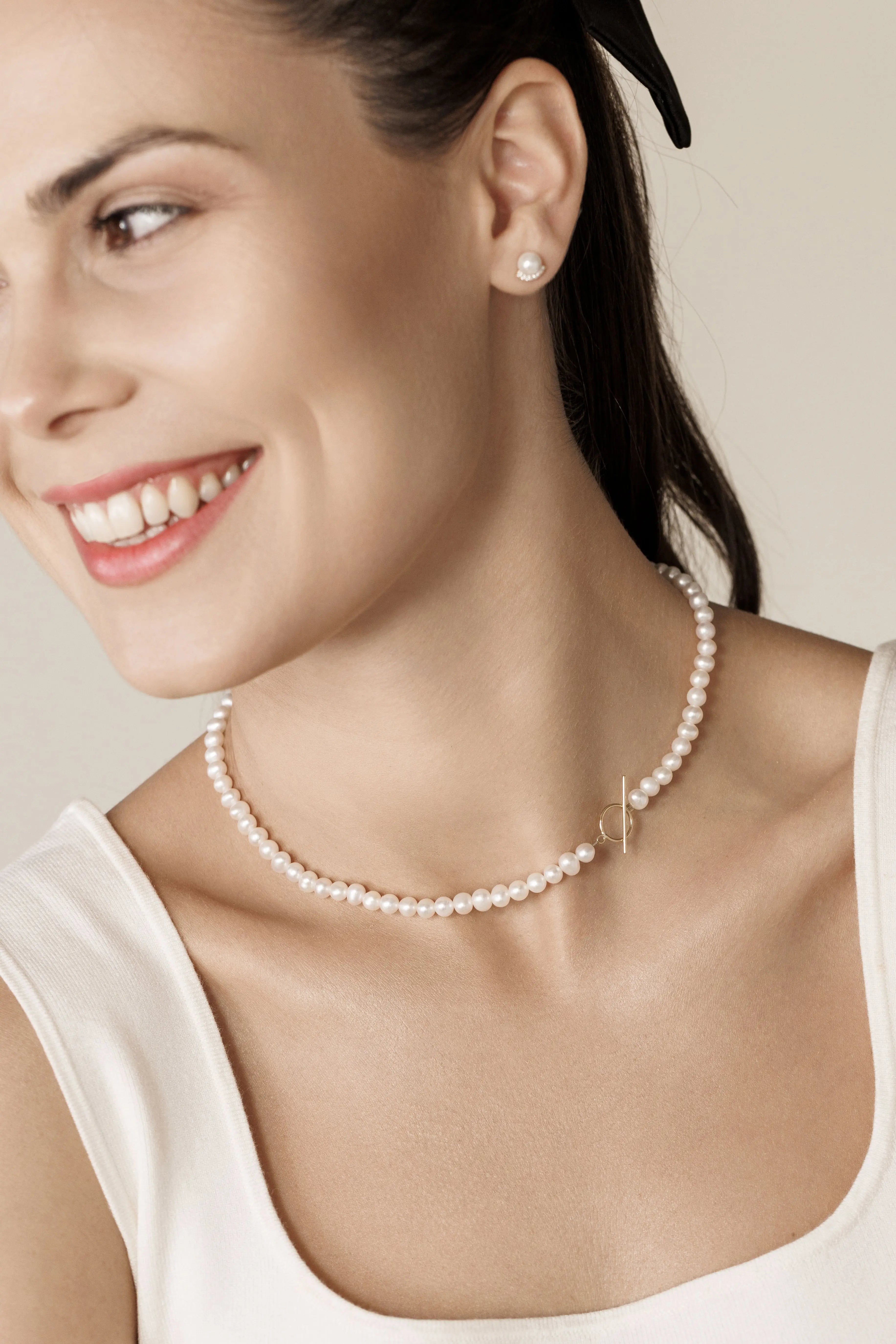 Colier Pearl Bead LisaConcept