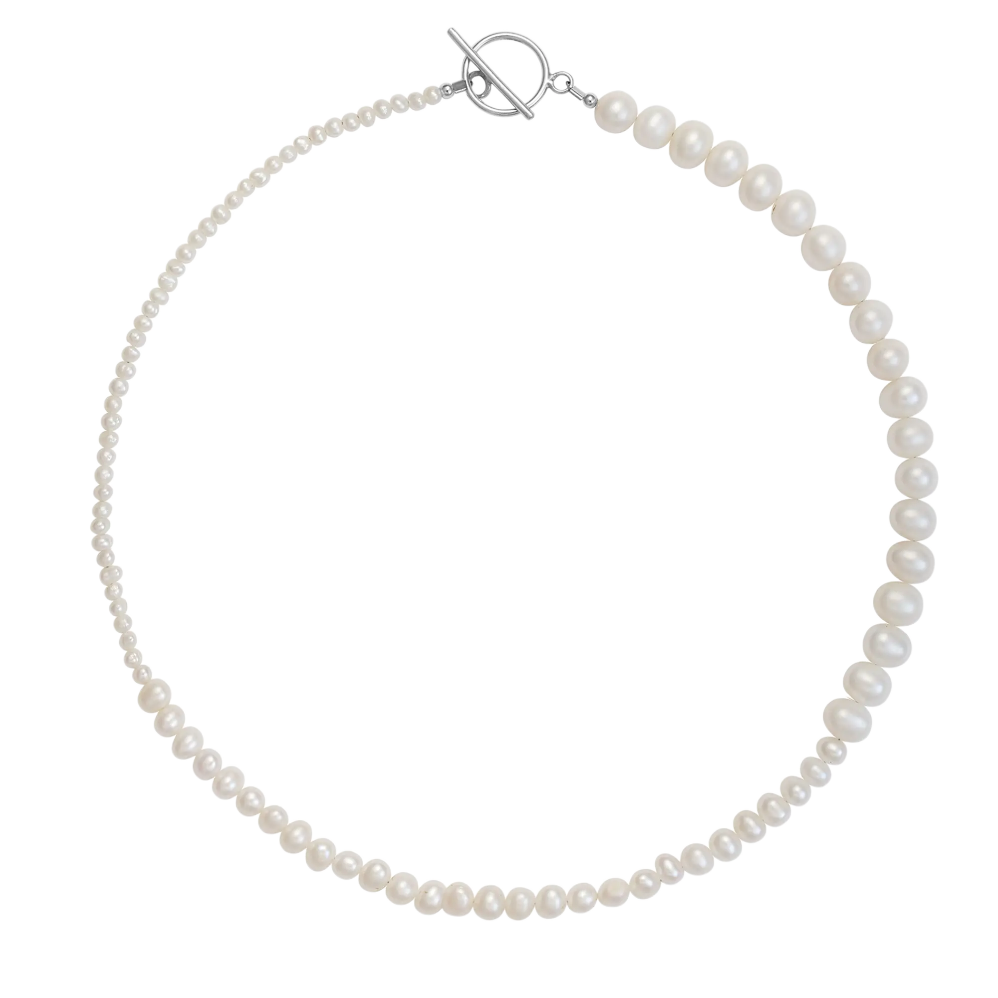 Colier Pearl Gradient III - Aur 14K LisaConcept