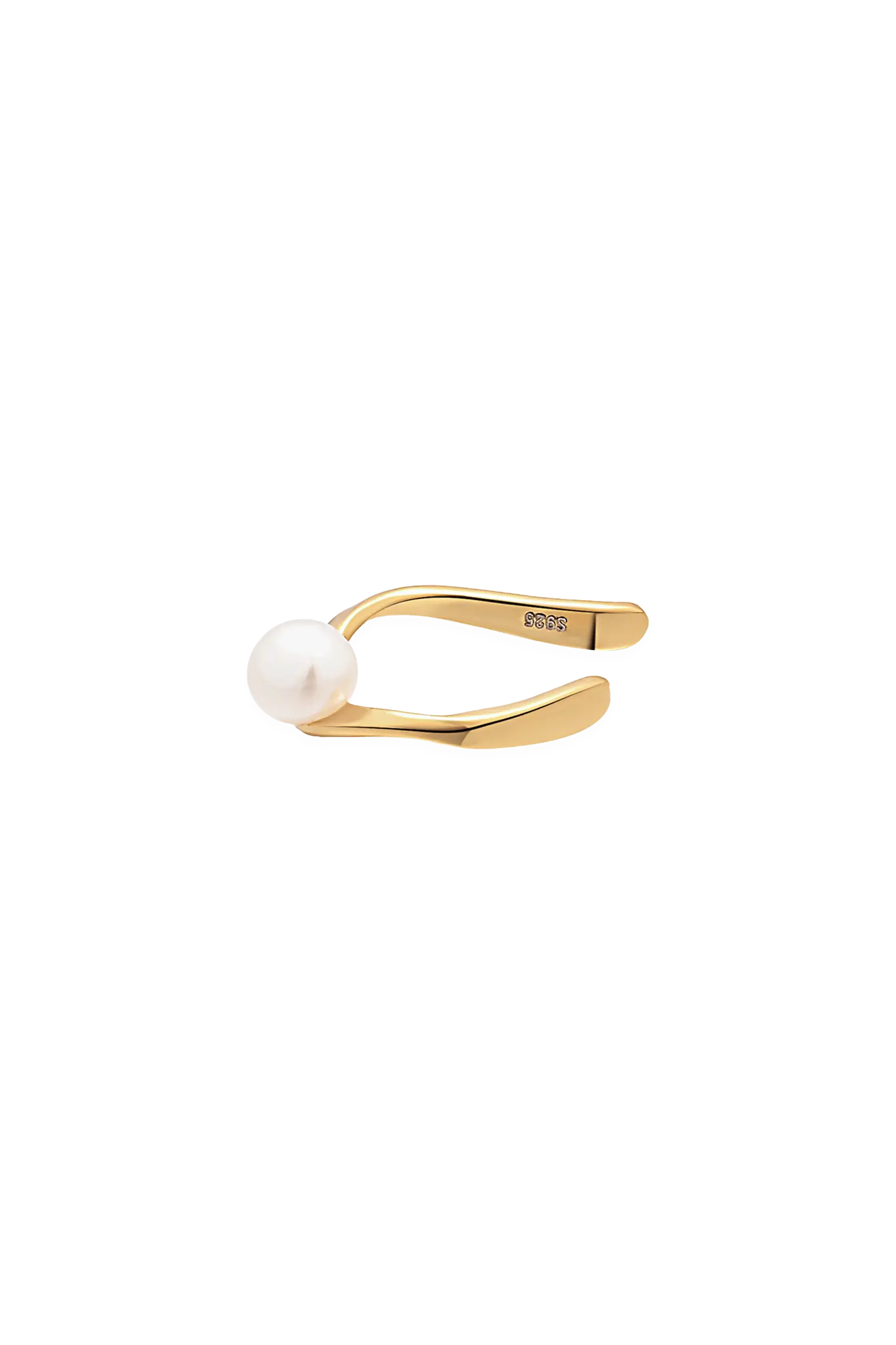 Earcuff Argint Pearl Wings LisaConcept