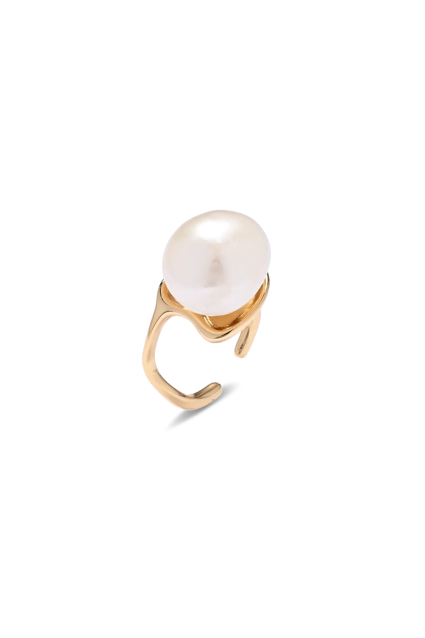 Inel Argint Bone Pearl LisaConcept