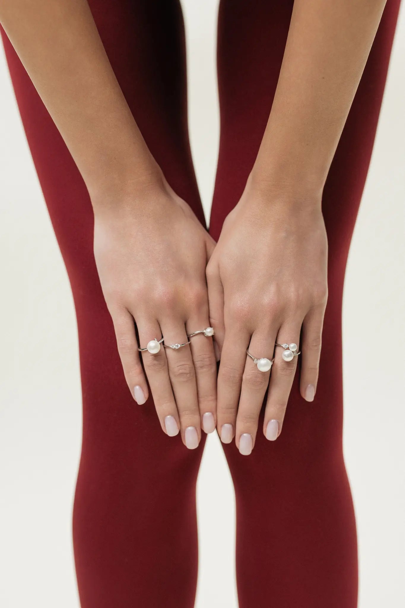 Inel Argint Simple White LisaConcept