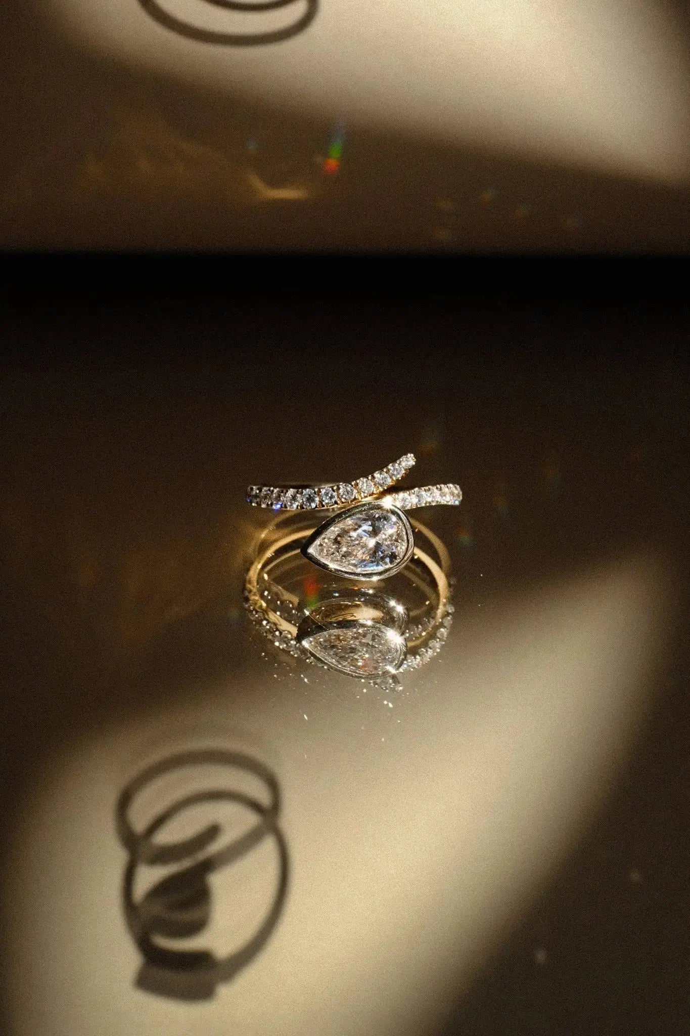 Inel Aur Unda LisaConcept