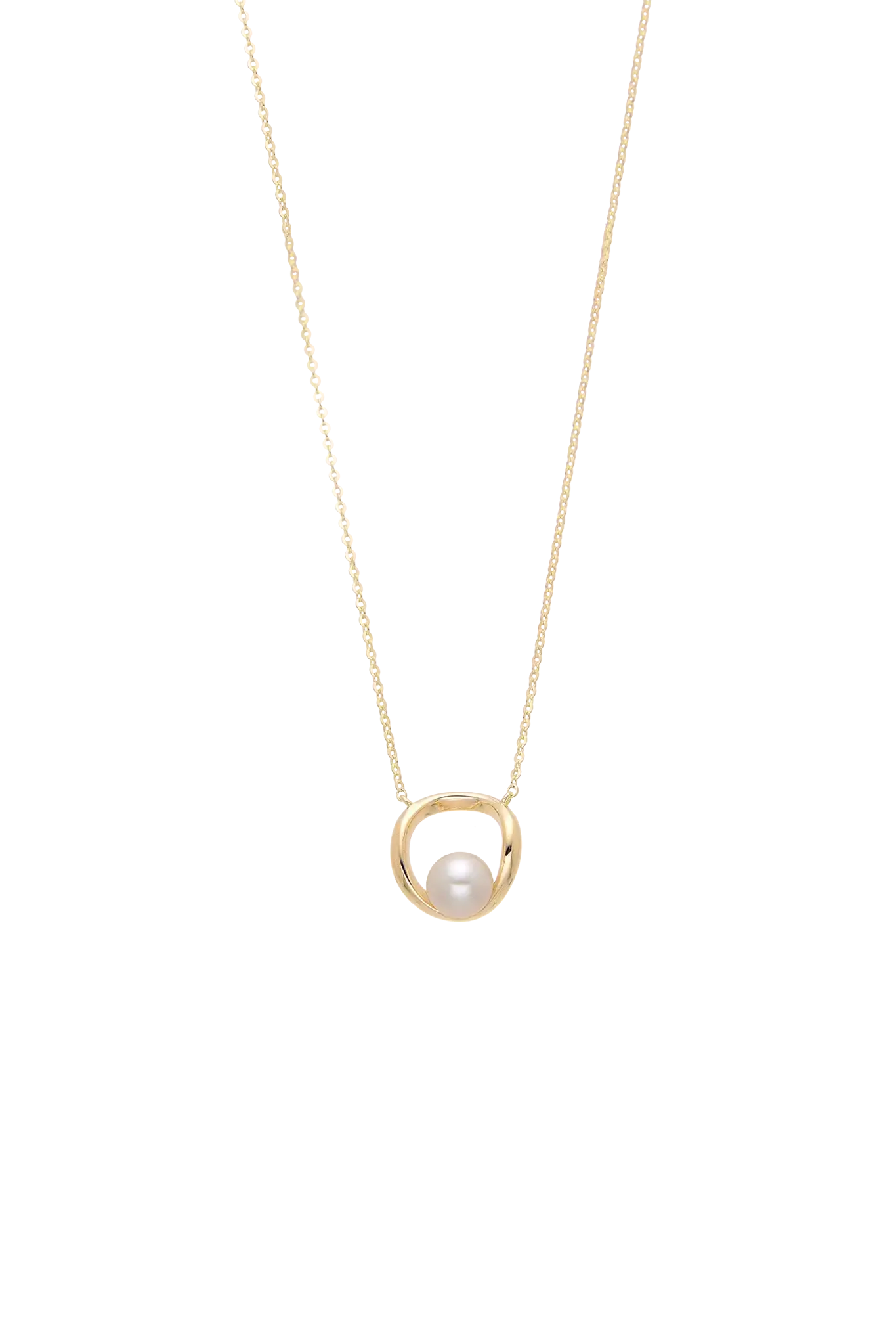 Lanț Argint Circle of Life Pearl Lisa&Co.