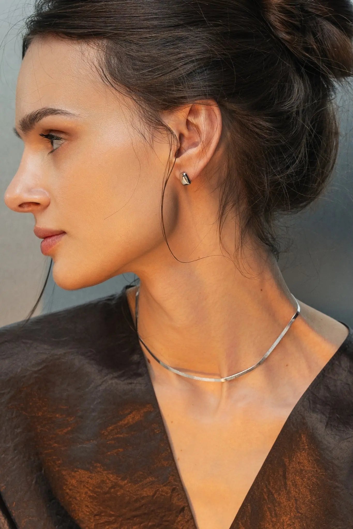 Lanț Argint Herringbone LisaConcept