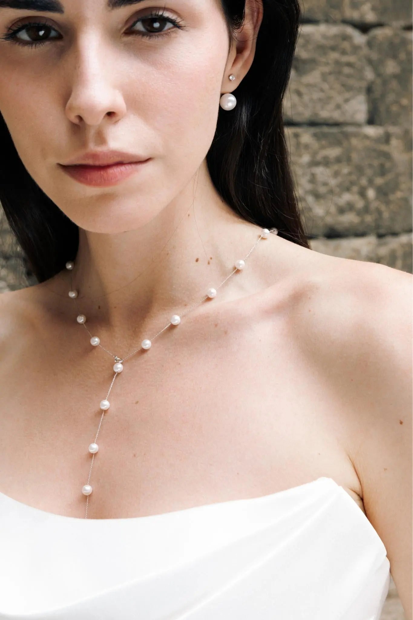 Lanț Argint Pearl Drip LisaConcept