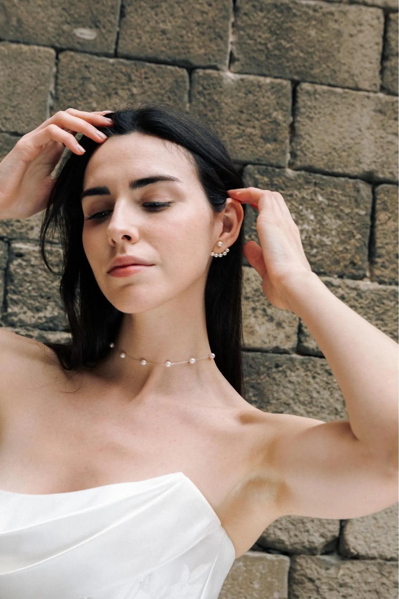 Lanț Argint Pearl Drip LisaConcept