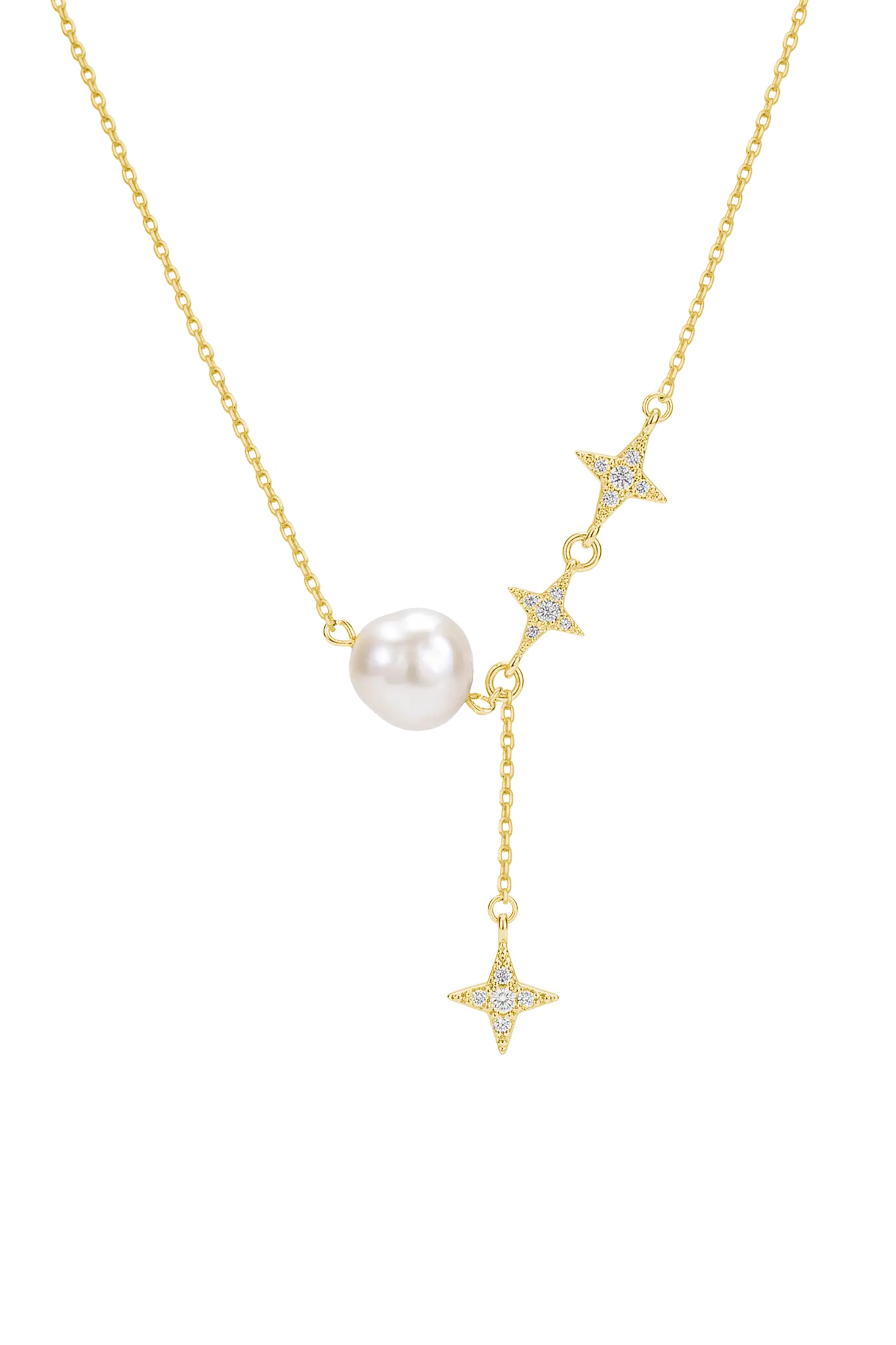 Lant Argint Pearl&Comets LisaConcept